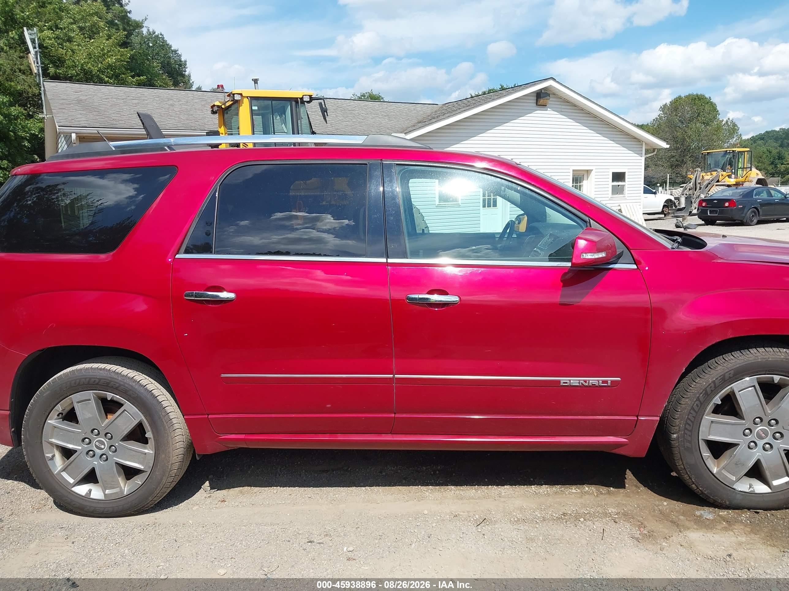 2013 Gmc Acadia Denali Red vin: 1GKKRTKD5DJ187921