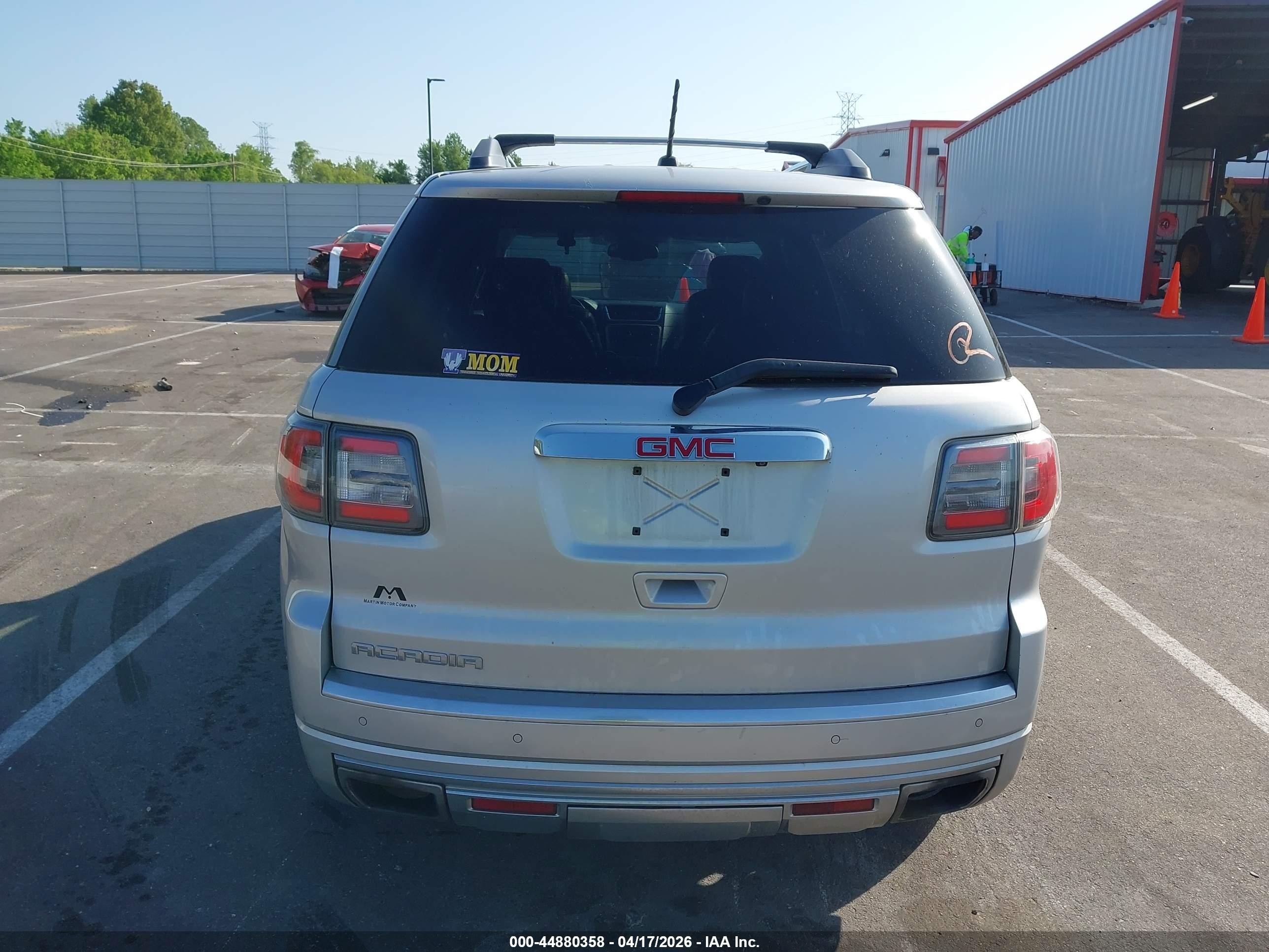 2014 Gmc Acadia Denali Silver vin: 1GKKRTKD5EJ186978