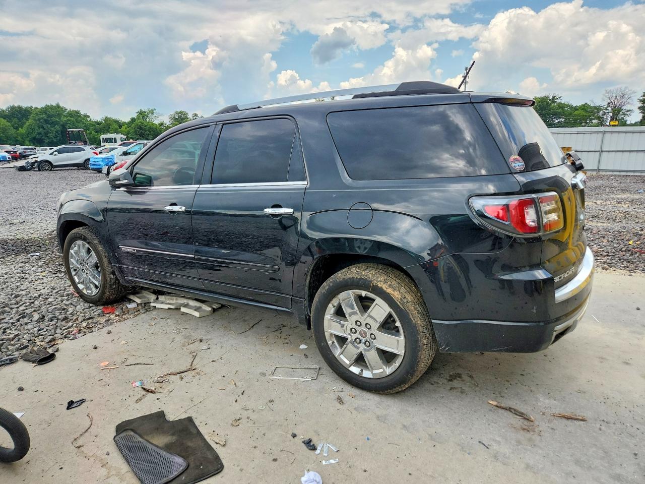 2015 Gmc Acadia Denali Black vin: 1GKKRTKD5FJ295586