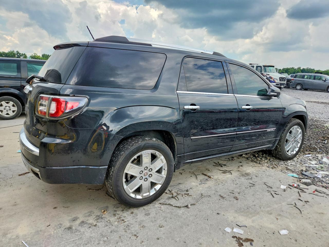 2015 Gmc Acadia Denali Black vin: 1GKKRTKD5FJ295586