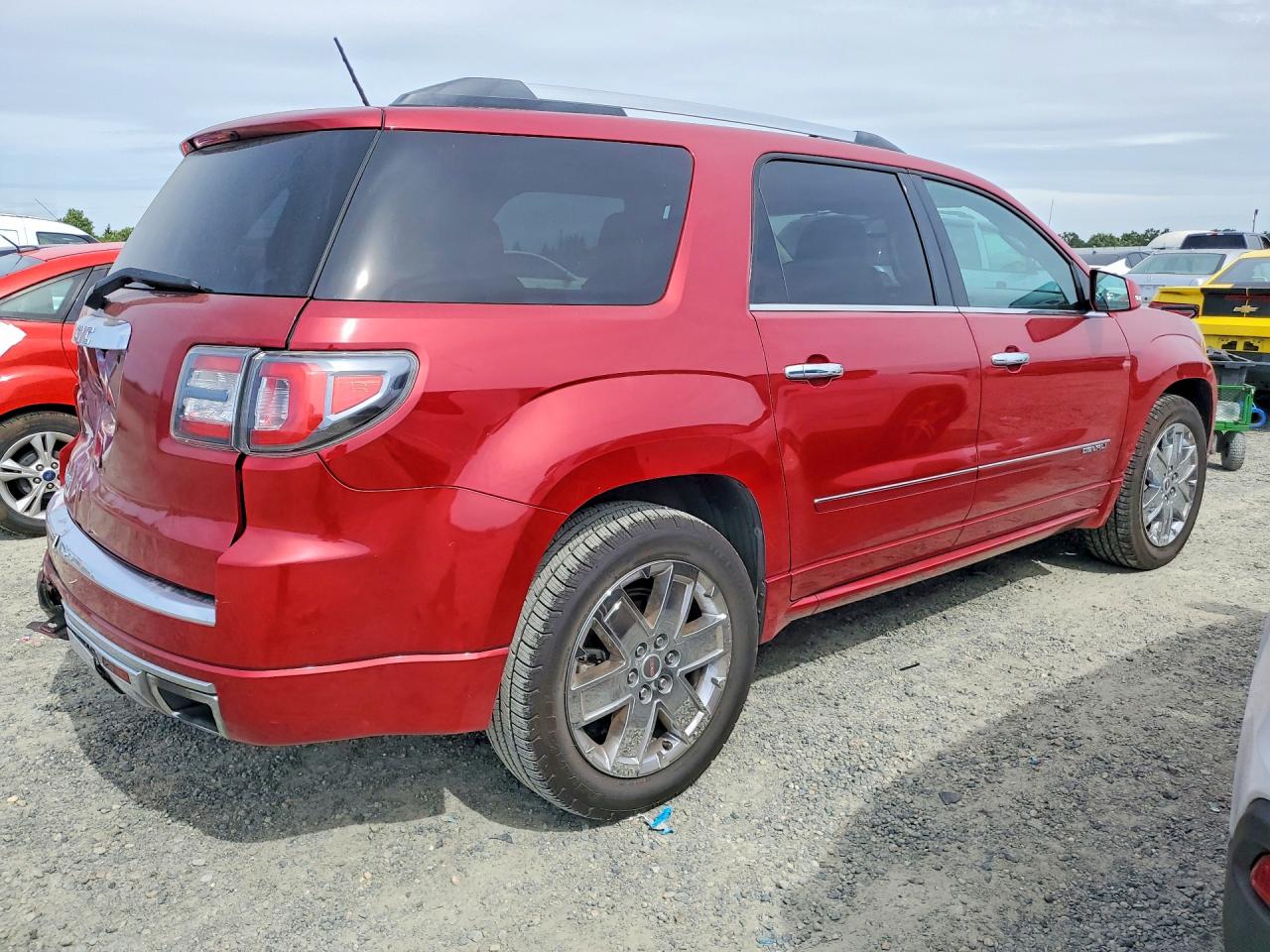 2014 Gmc Acadia Denali Красный vin: 1GKKRTKD6EJ300664