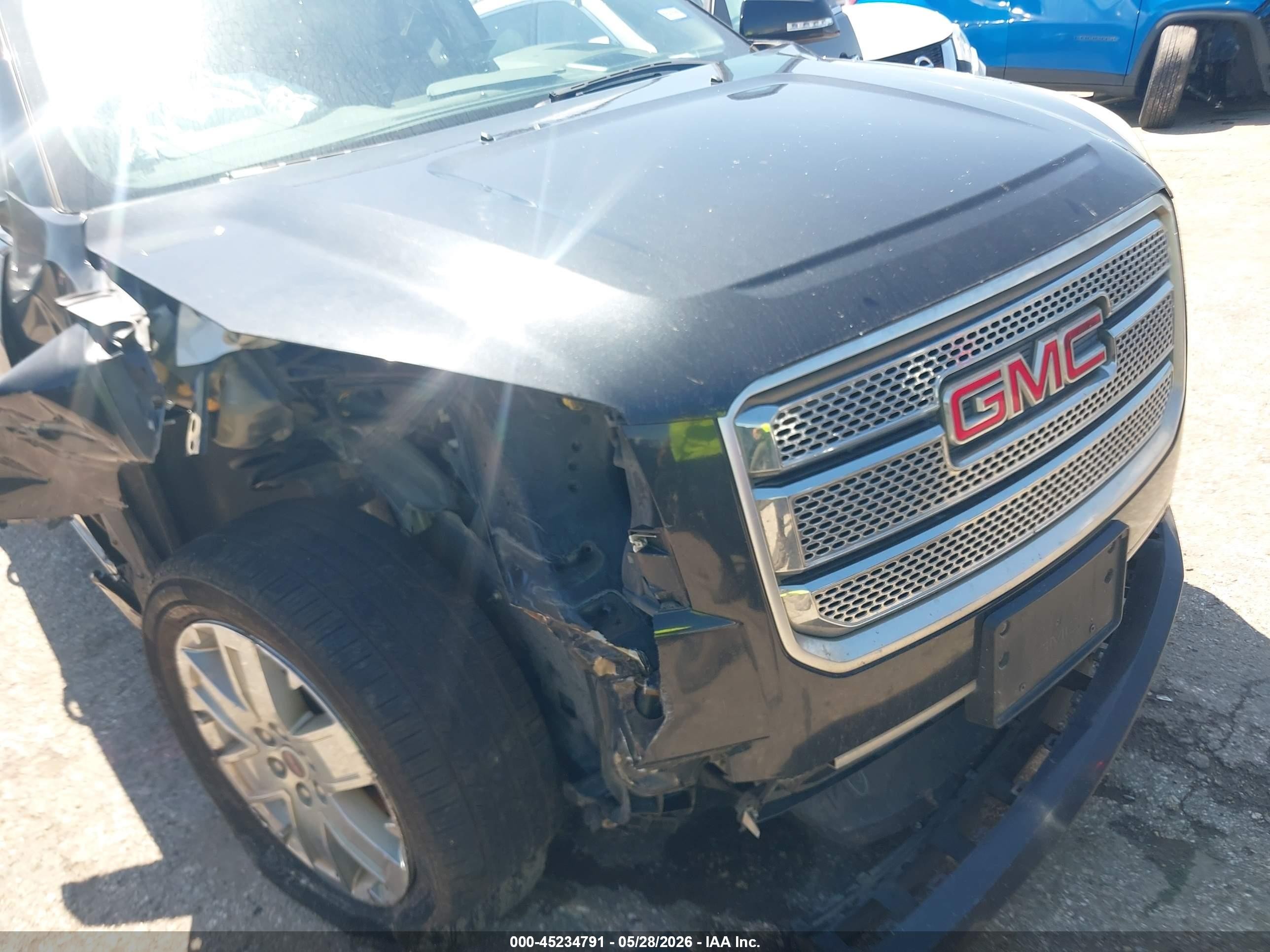 2015 Gmc Acadia Denali Blue vin: 1GKKRTKD6FJ196288