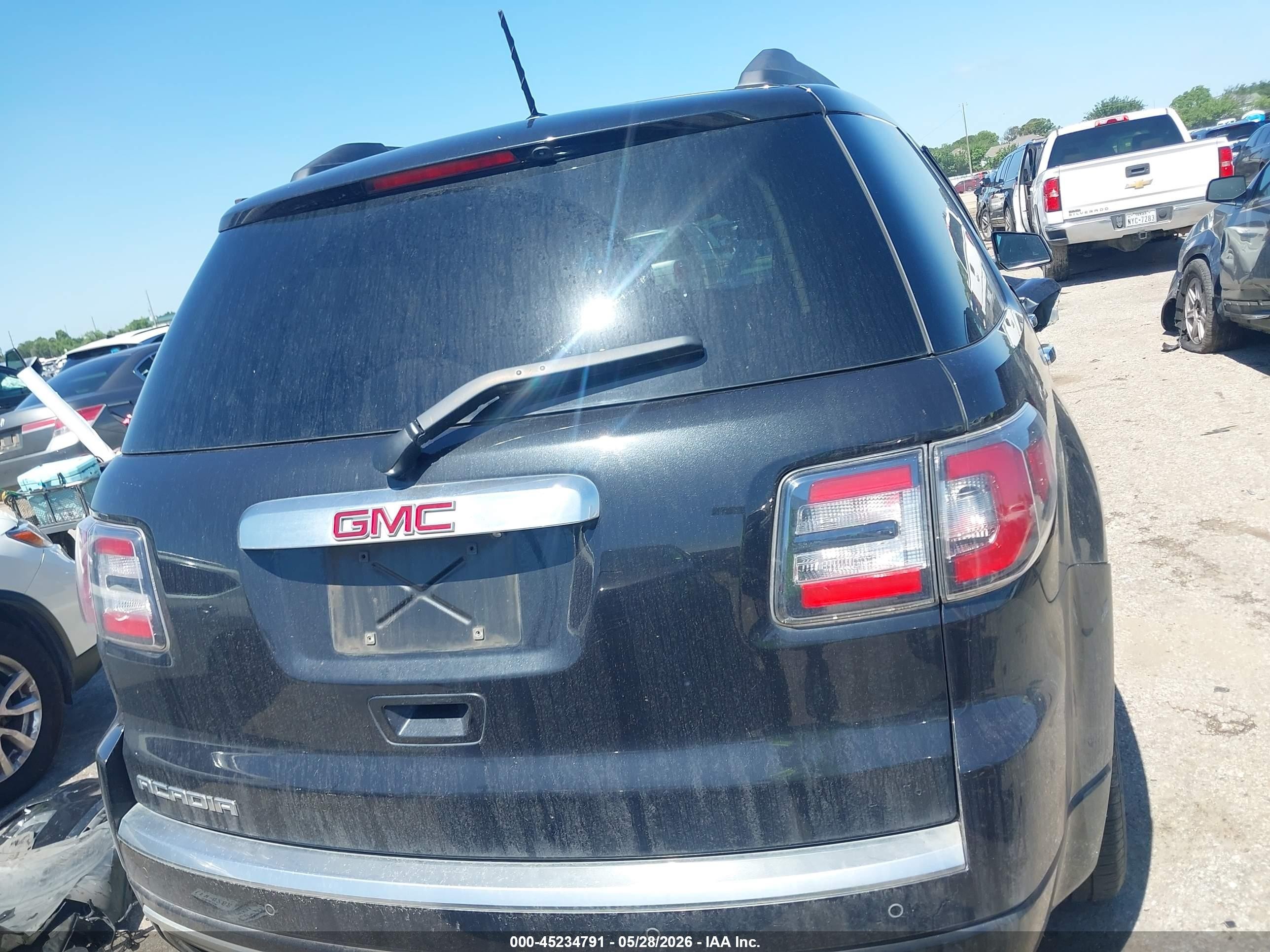 2015 Gmc Acadia Denali Blue vin: 1GKKRTKD6FJ196288