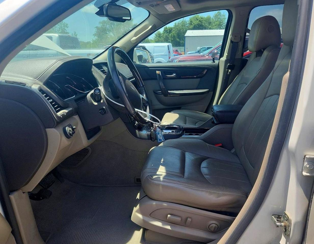 2015 Gmc Acadia Denali White vin: 1GKKRTKD6FJ253816