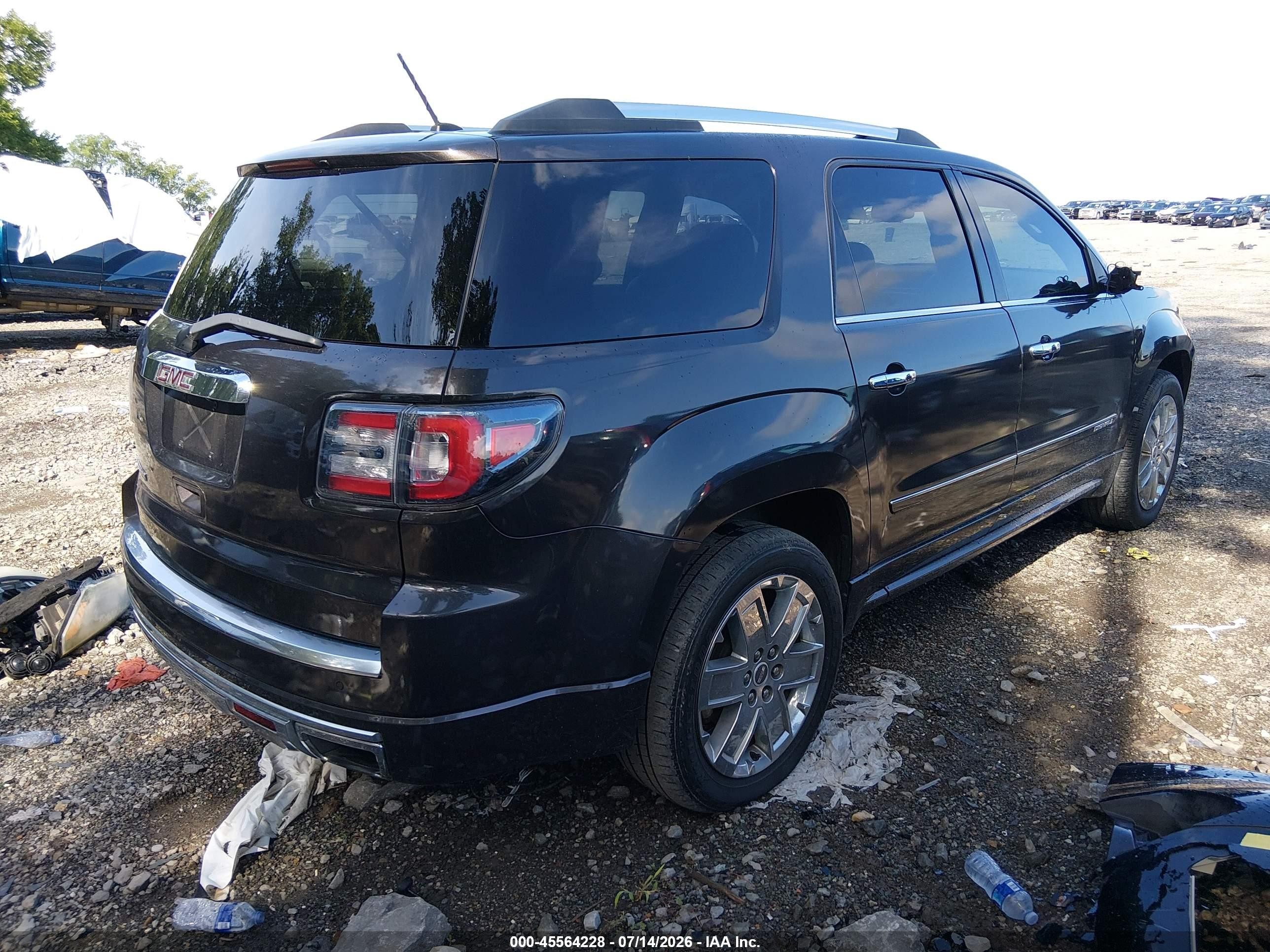 2015 Gmc Acadia Denali Gray vin: 1GKKRTKD6FJ318244