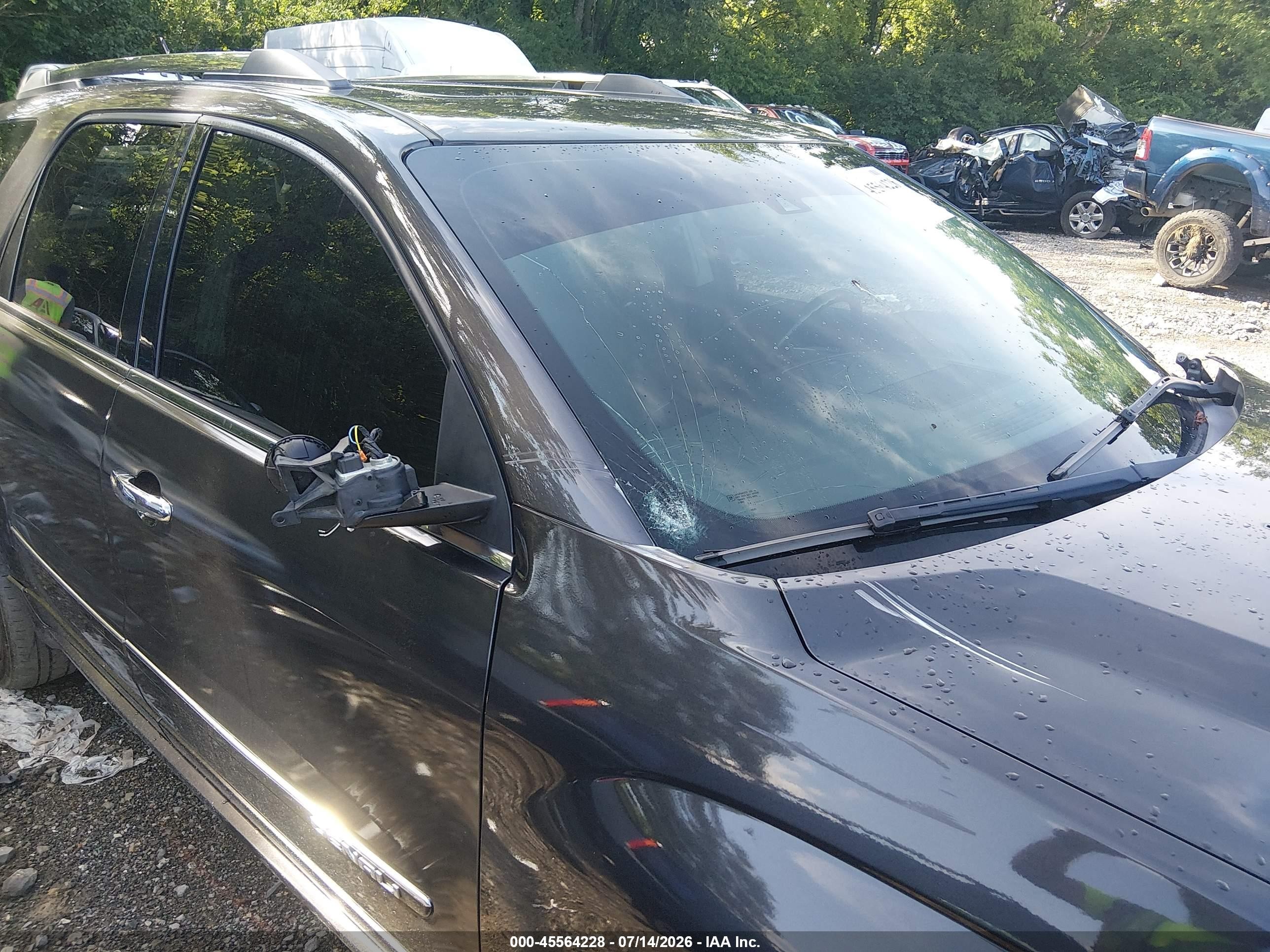 2015 Gmc Acadia Denali Gray vin: 1GKKRTKD6FJ318244