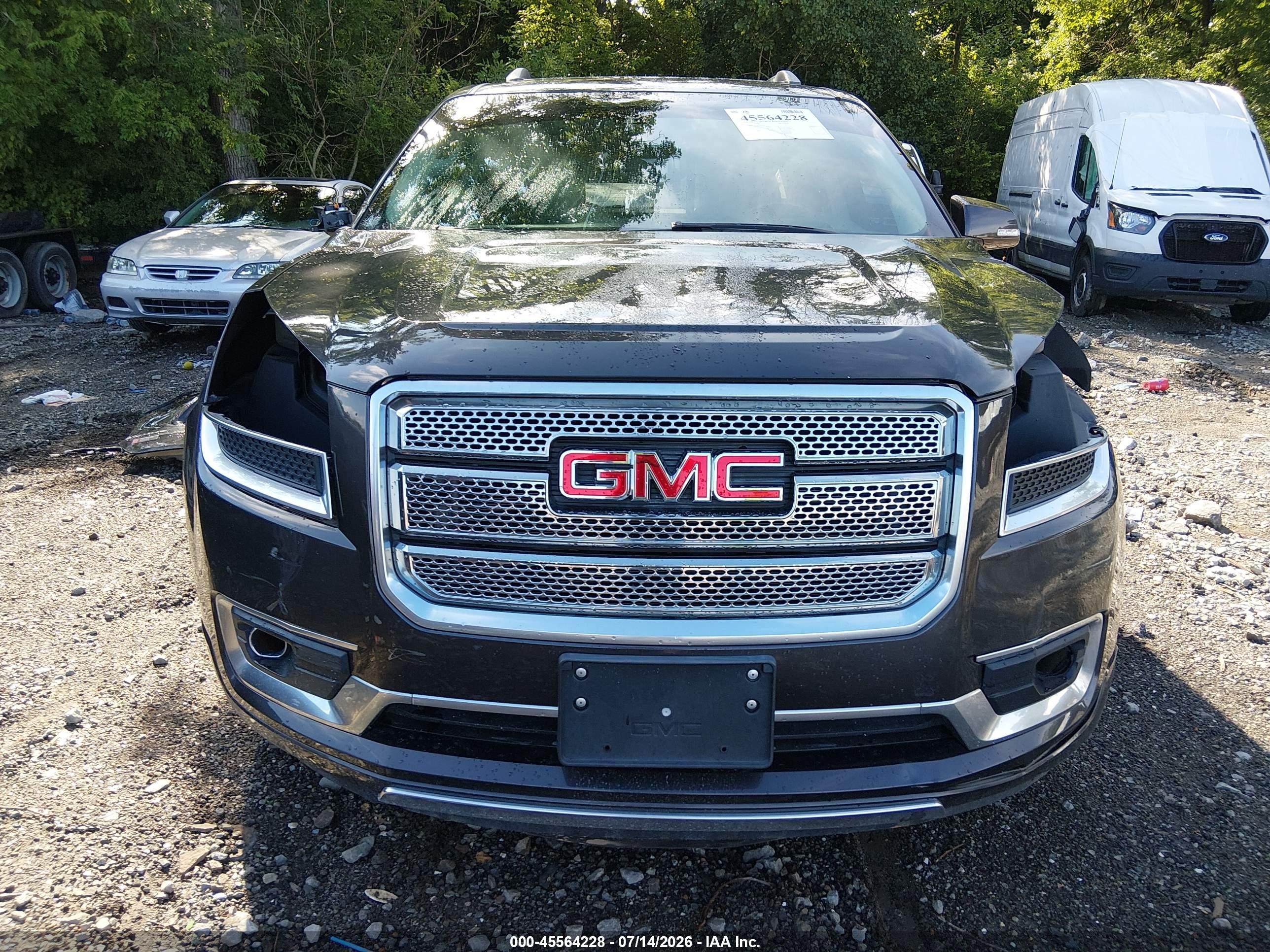 2015 Gmc Acadia Denali Gray vin: 1GKKRTKD6FJ318244