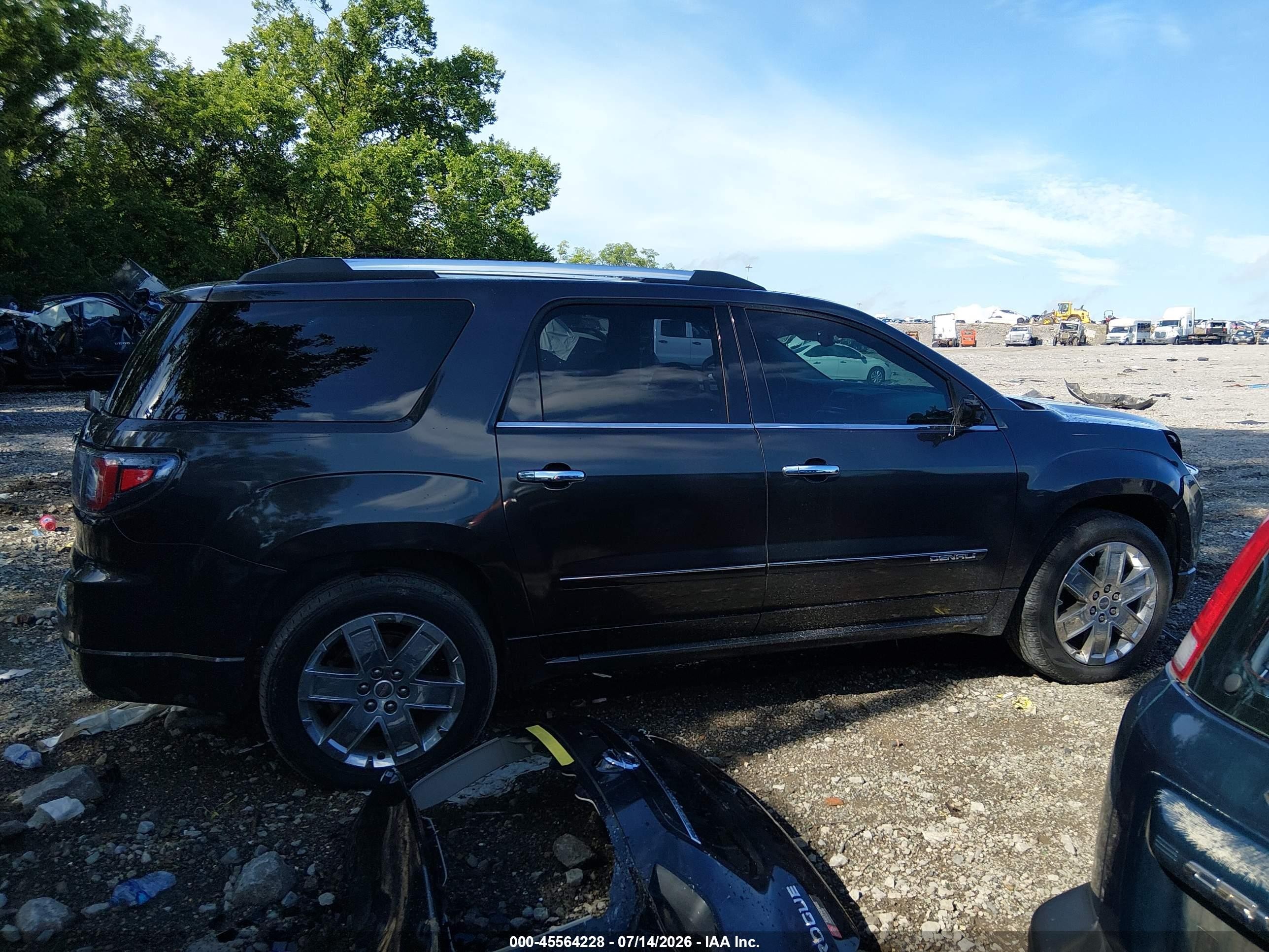 2015 Gmc Acadia Denali Gray vin: 1GKKRTKD6FJ318244