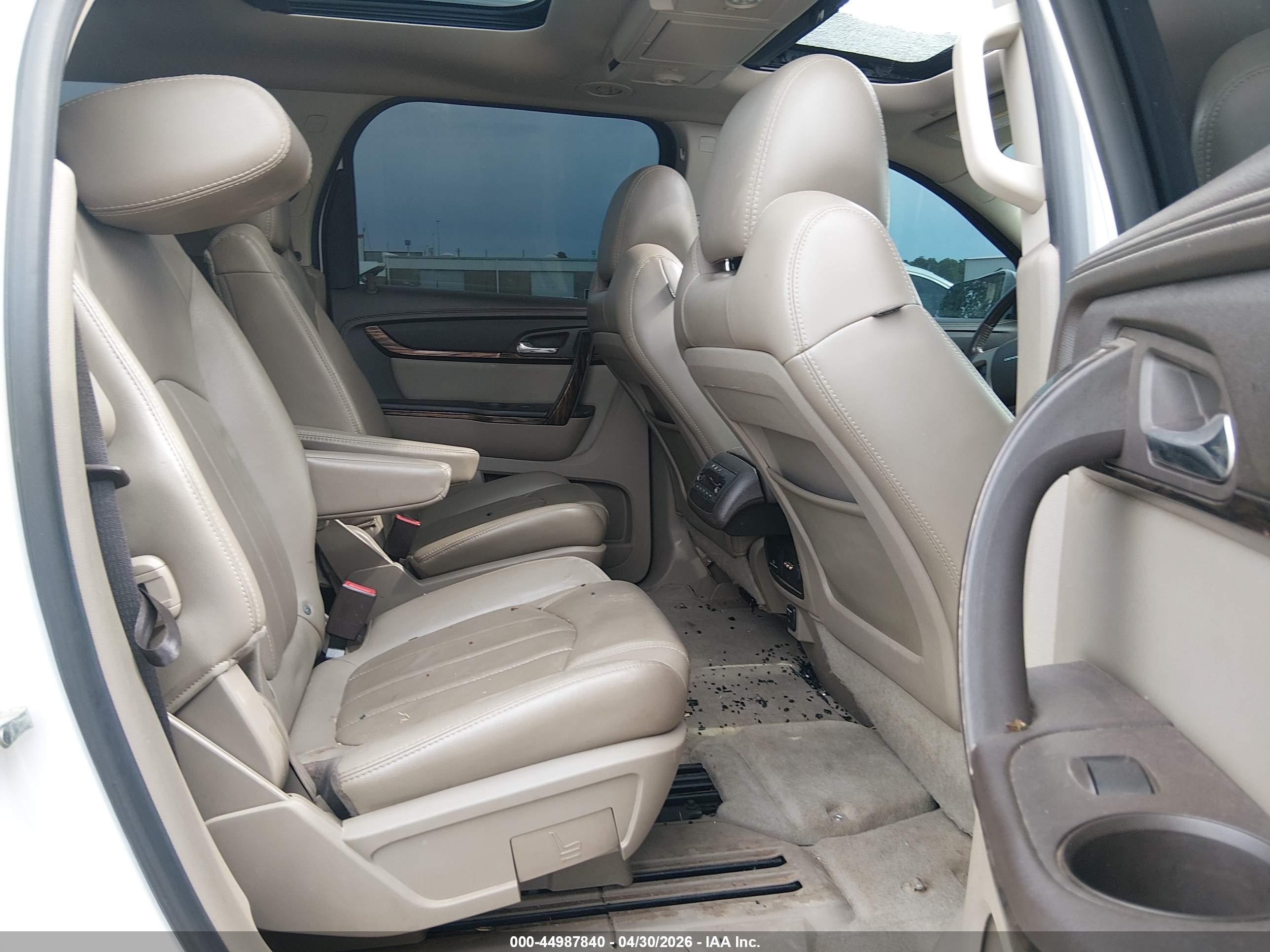 2016 Gmc Acadia Denali White vin: 1GKKRTKD6GJ157847