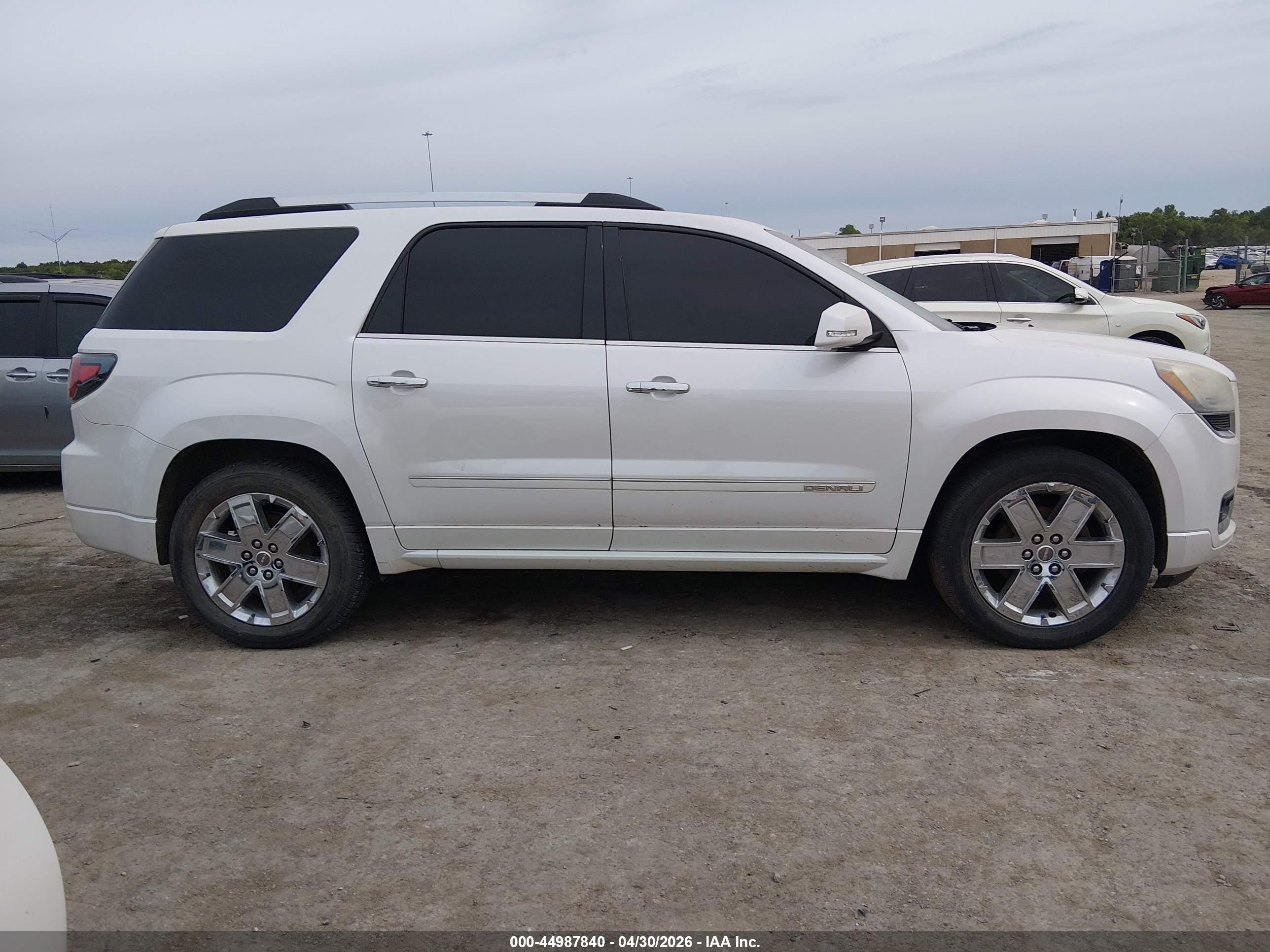 2016 Gmc Acadia Denali White vin: 1GKKRTKD6GJ157847