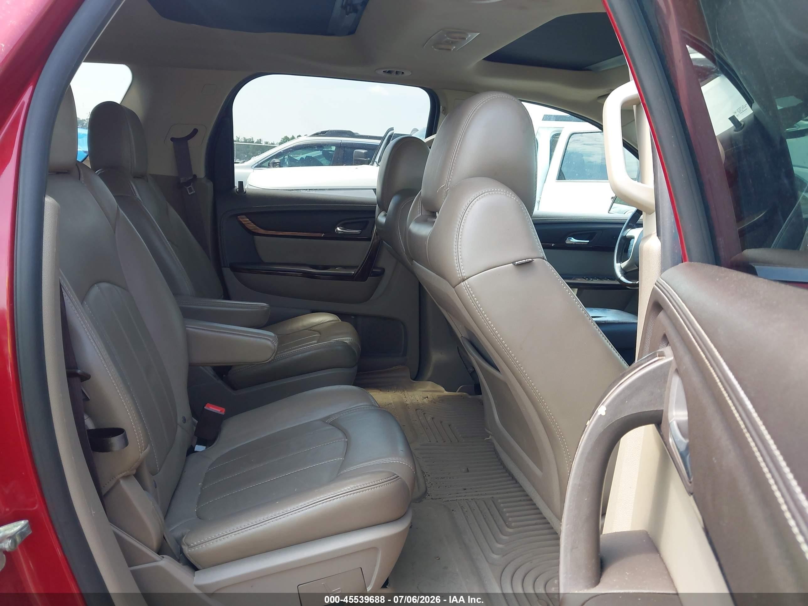 2014 Gmc Acadia Denali Бордовый vin: 1GKKRTKD7EJ148930