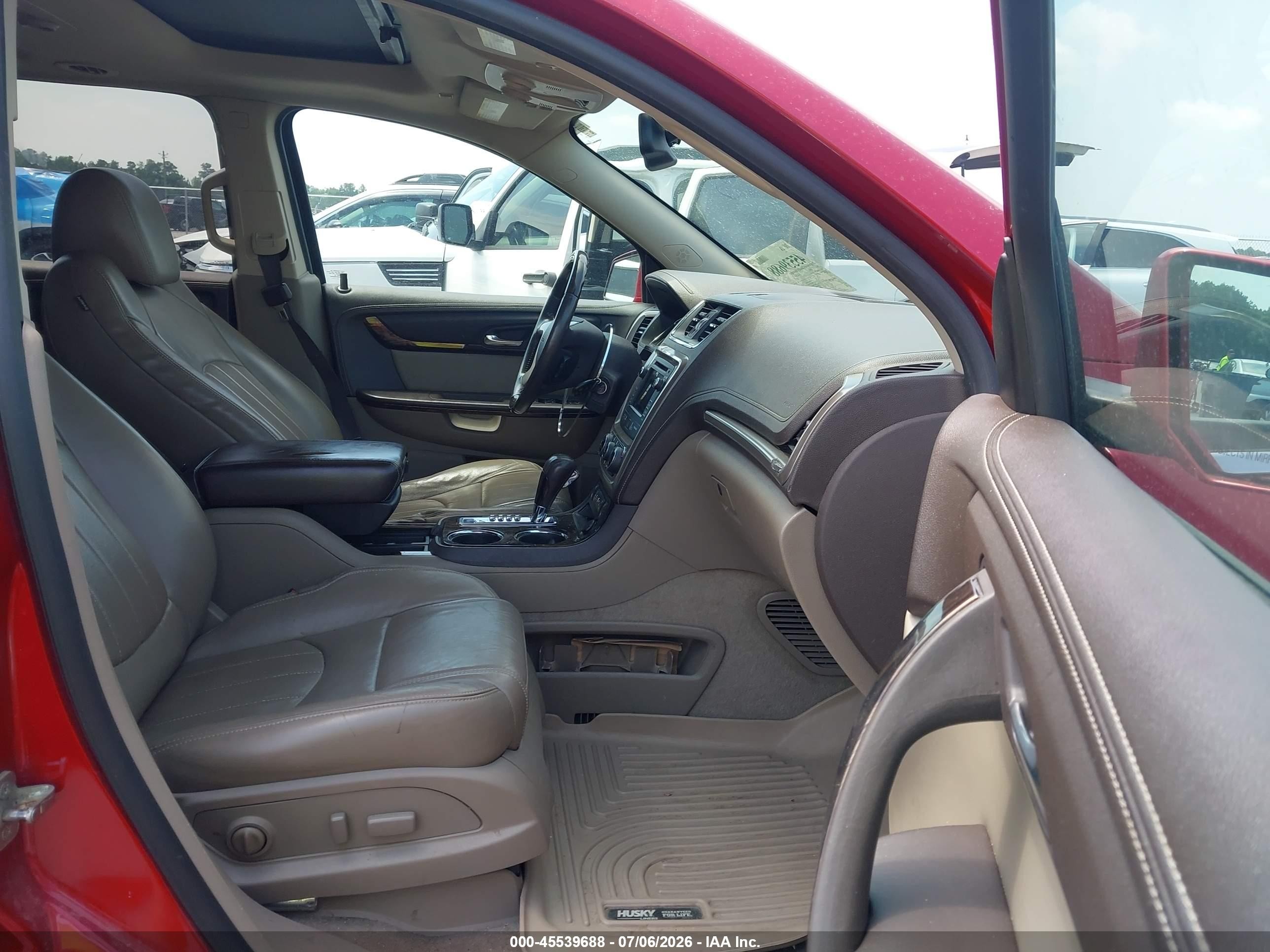 2014 Gmc Acadia Denali Бордовый vin: 1GKKRTKD7EJ148930