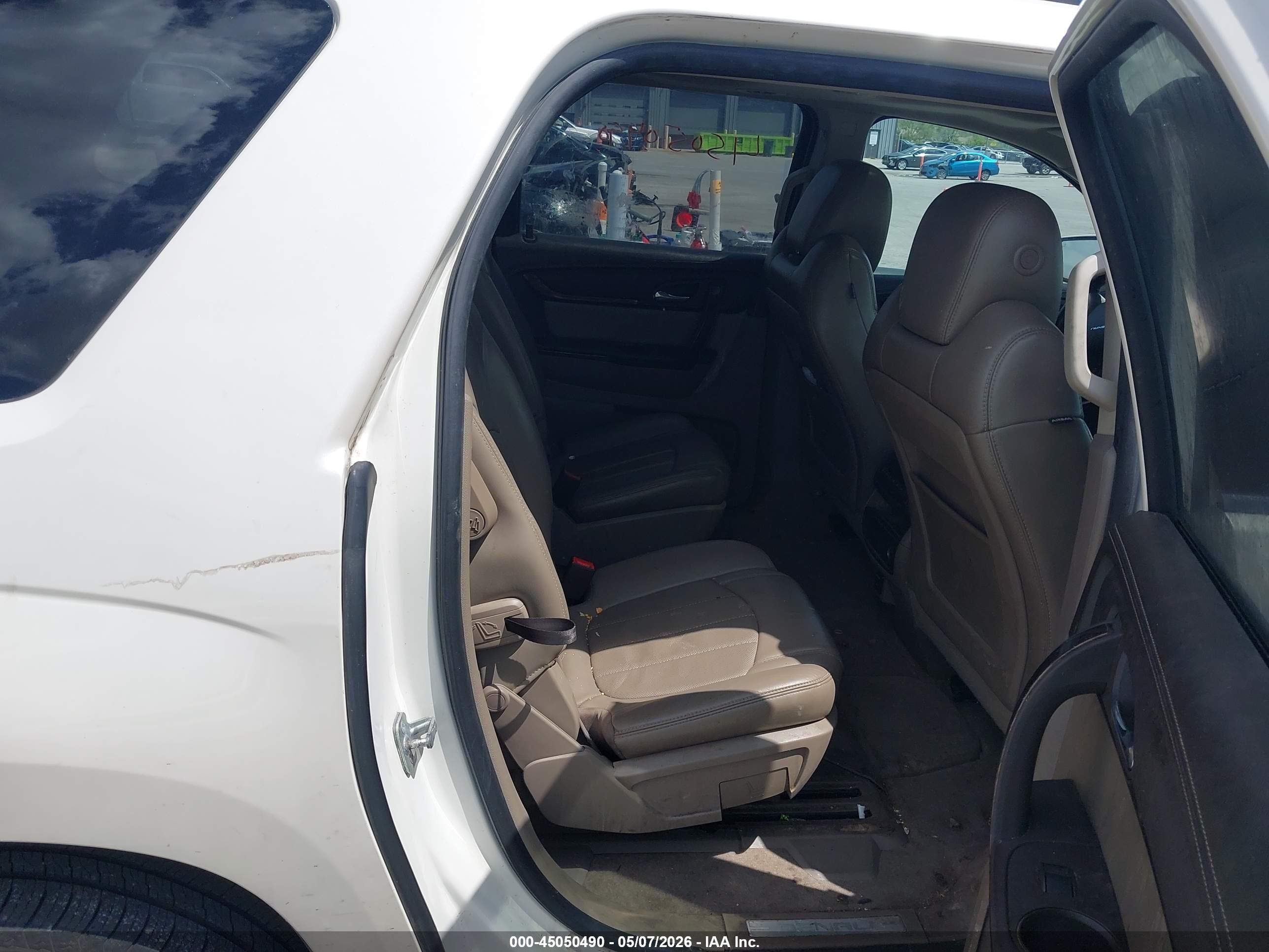 2014 Gmc Acadia Denali Белый vin: 1GKKRTKD7EJ172161