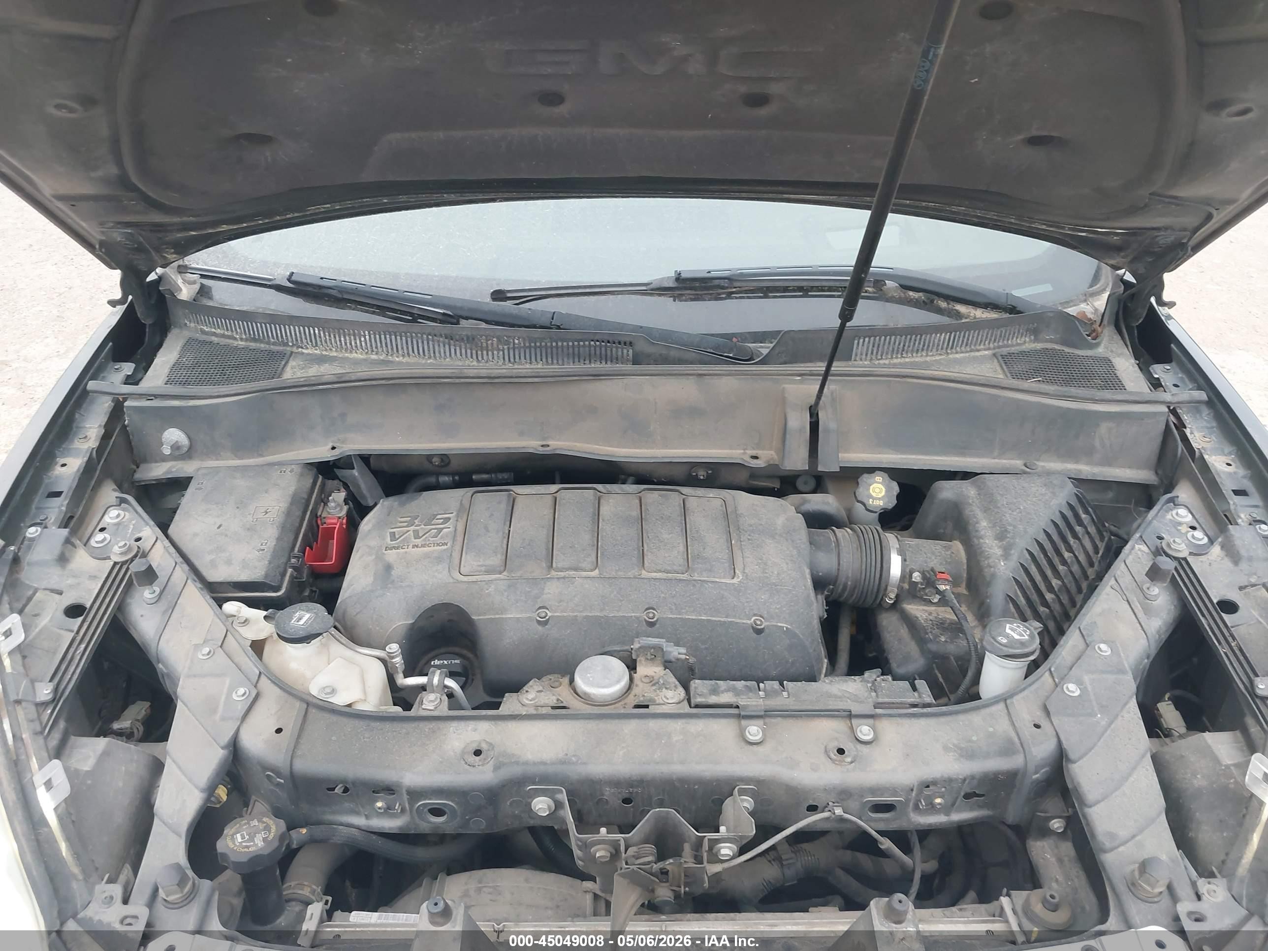 2014 Gmc Acadia Denali Черный vin: 1GKKRTKD7EJ244346