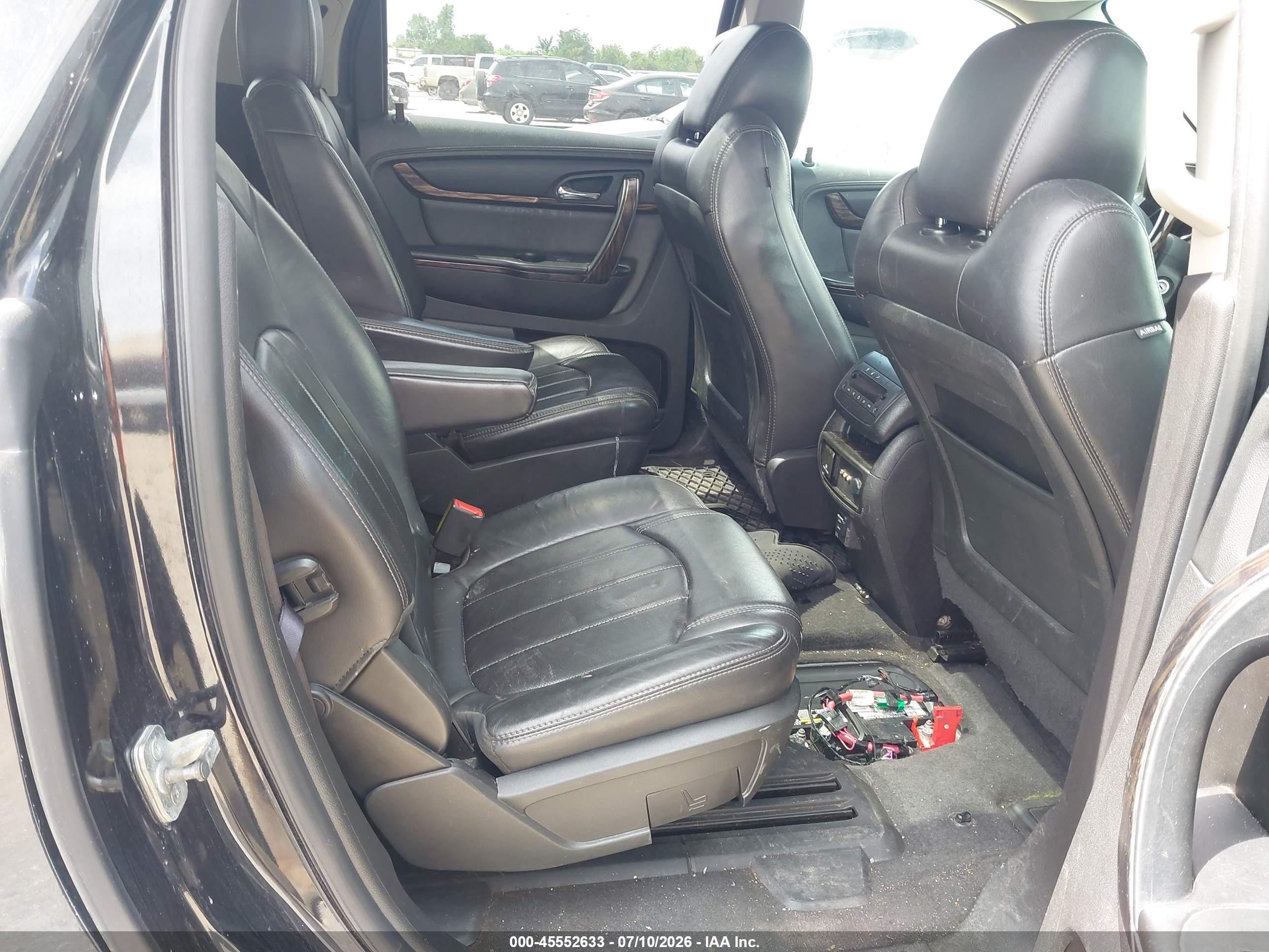 2014 Gmc Acadia Denali Черный vin: 1GKKRTKD7EJ305517