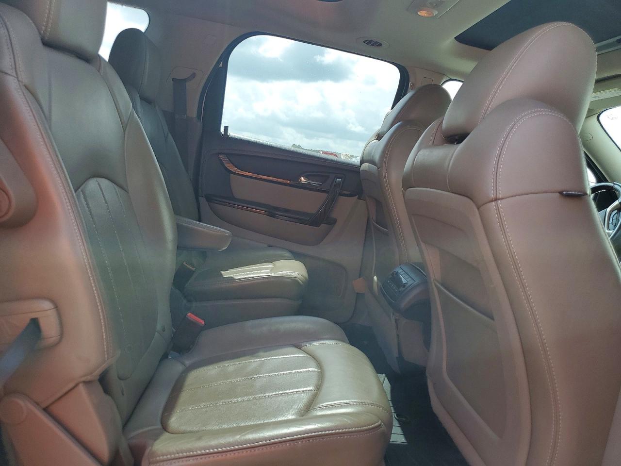 2013 Gmc Acadia Denali White vin: 1GKKRTKD8DJ215324