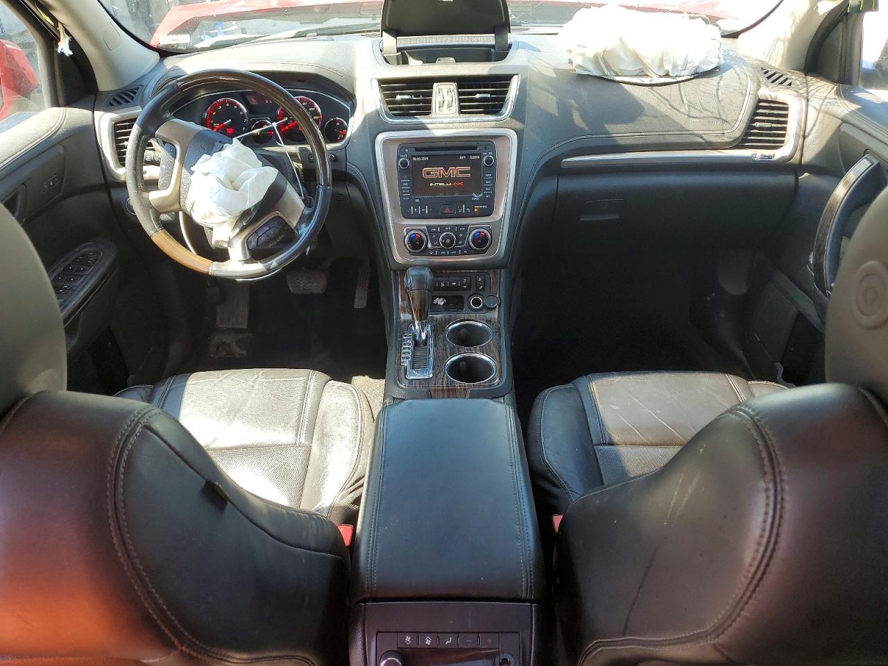 2014 Gmc Acadia Denali Red vin: 1GKKRTKD8EJ235042