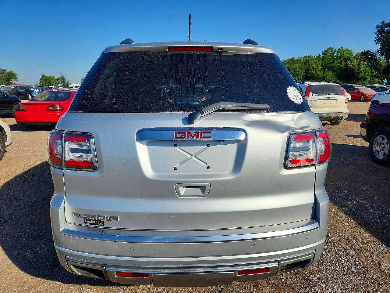 2015 Gmc Acadia Denali Серебряный vin: 1GKKRTKD8FJ253462