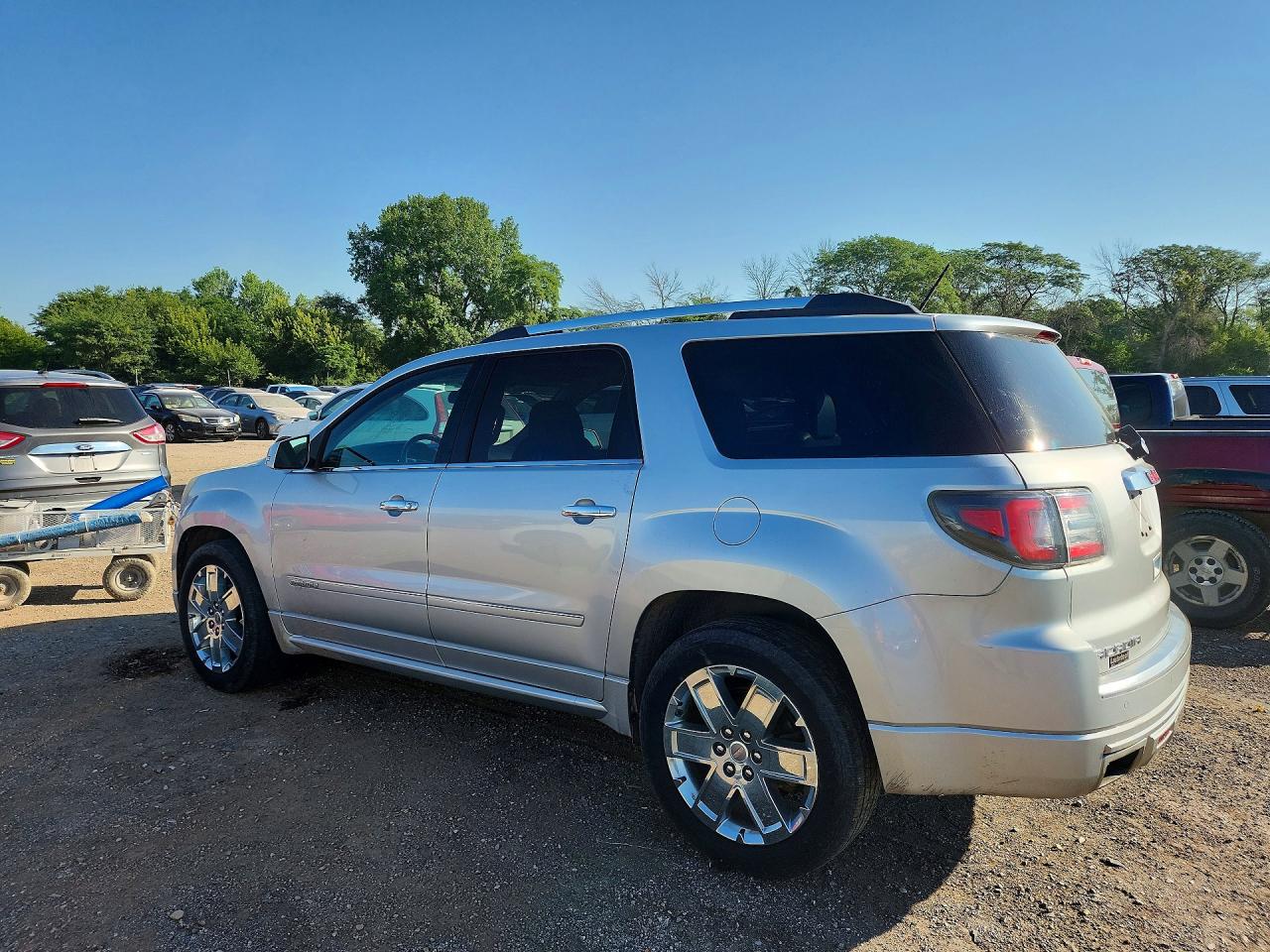 2015 Gmc Acadia Denali Серебряный vin: 1GKKRTKD8FJ253462