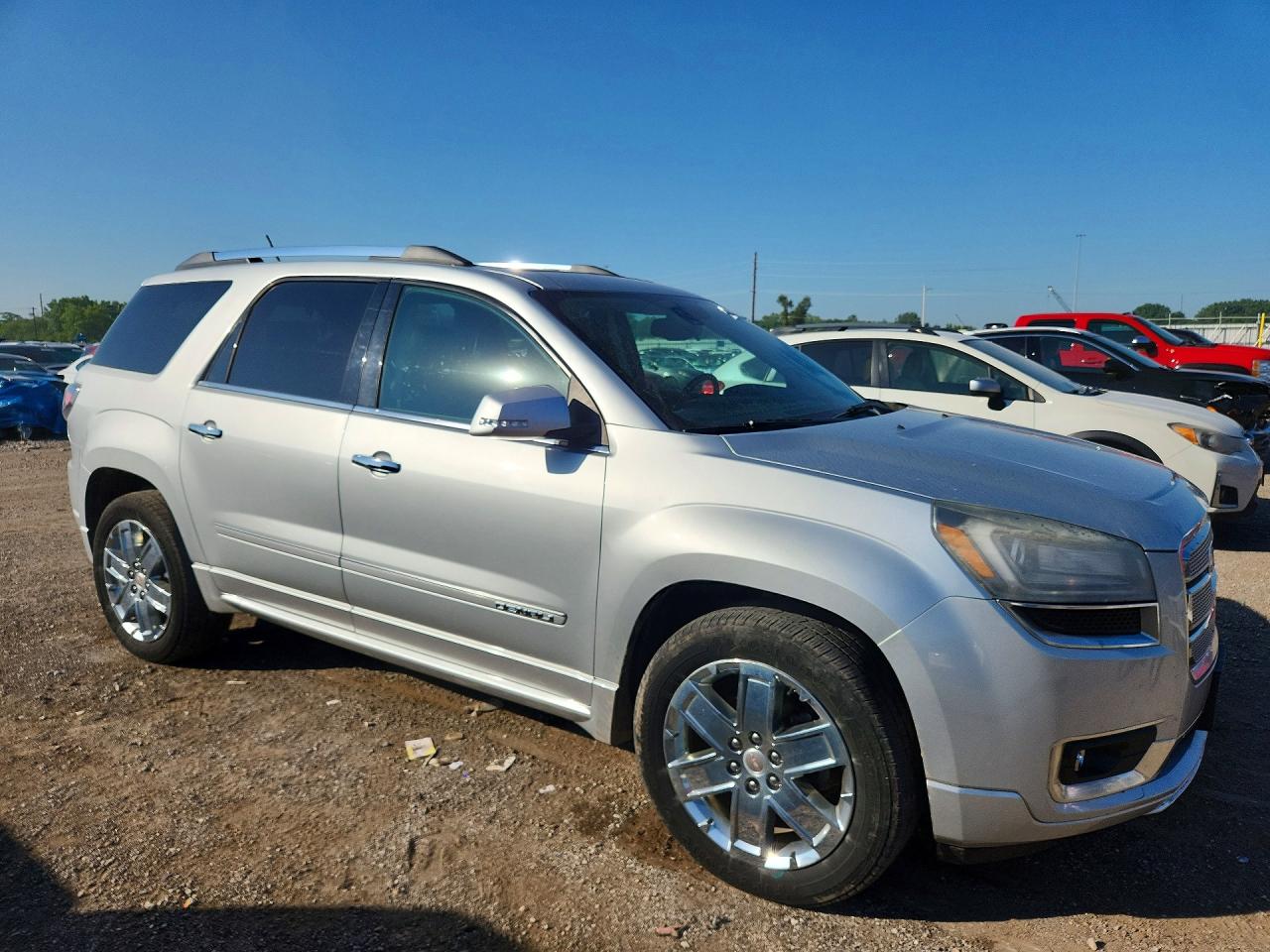 2015 Gmc Acadia Denali Серебряный vin: 1GKKRTKD8FJ253462