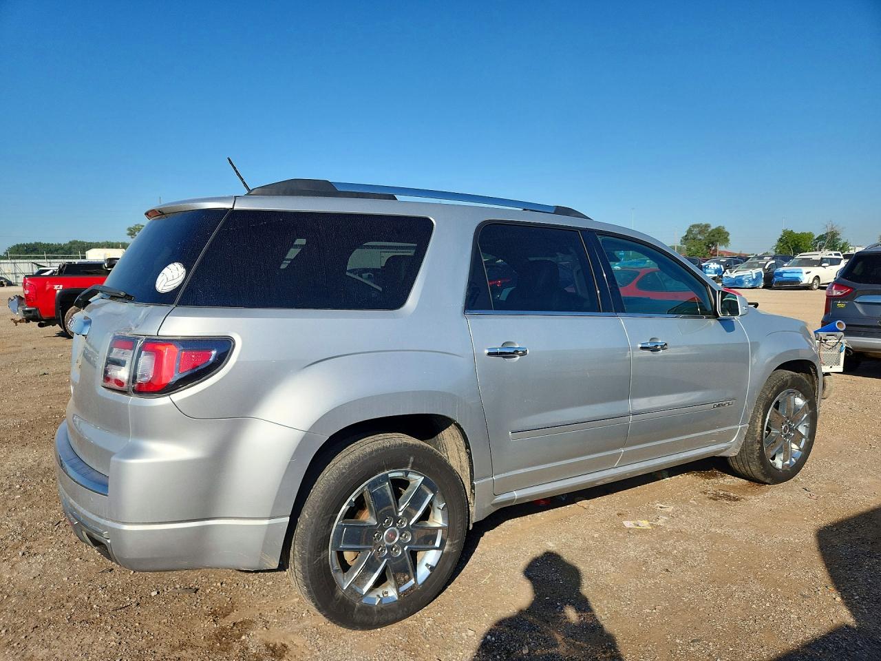 2015 Gmc Acadia Denali Серебряный vin: 1GKKRTKD8FJ253462