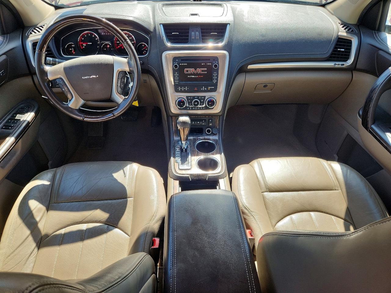 2014 Gmc Acadia Denali Red vin: 1GKKRTKD9EJ140523