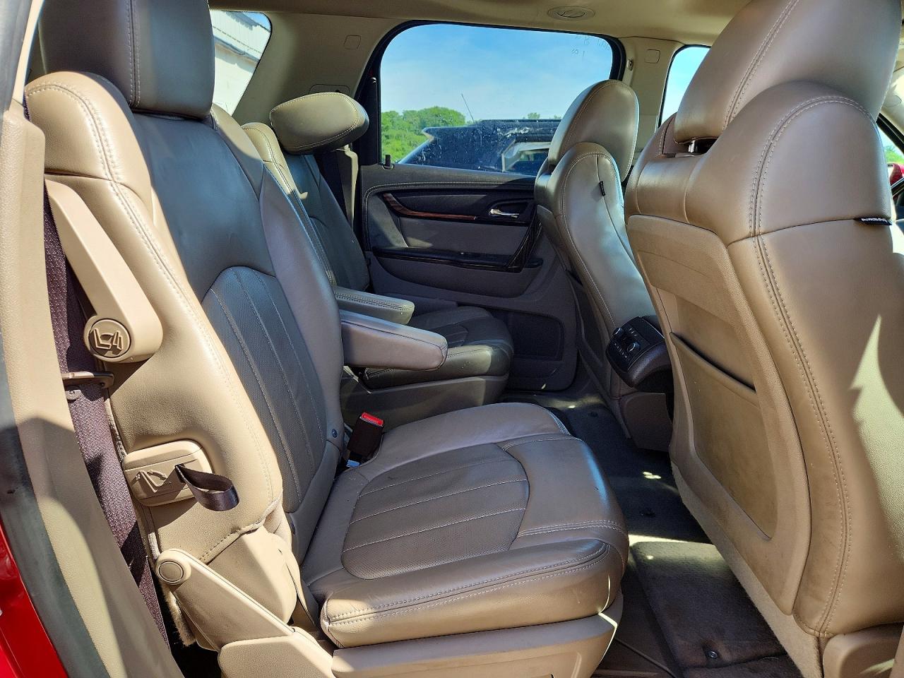 2014 Gmc Acadia Denali Red vin: 1GKKRTKD9EJ140523