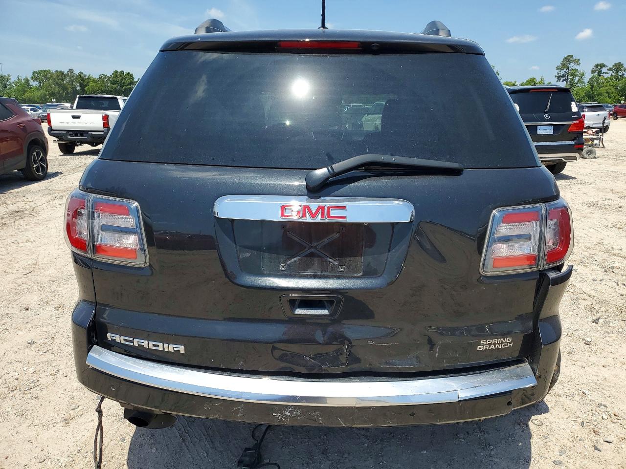 2014 Gmc Acadia Black vin: 1GKKRTKD9EJ226205