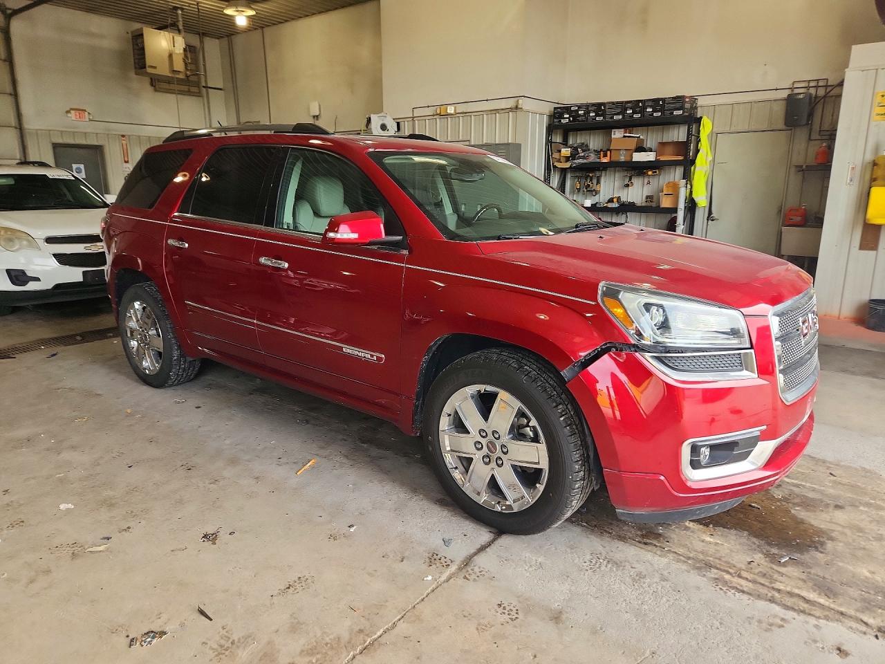 2014 Gmc Acadia Denali Red vin: 1GKKRTKD9EJ250682