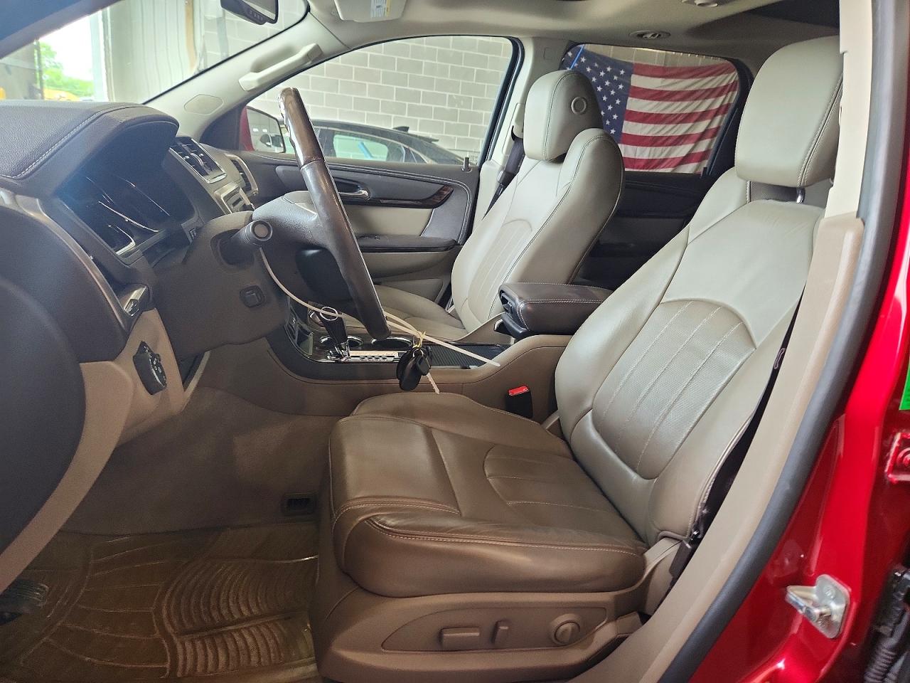 2014 Gmc Acadia Denali Red vin: 1GKKRTKD9EJ250682