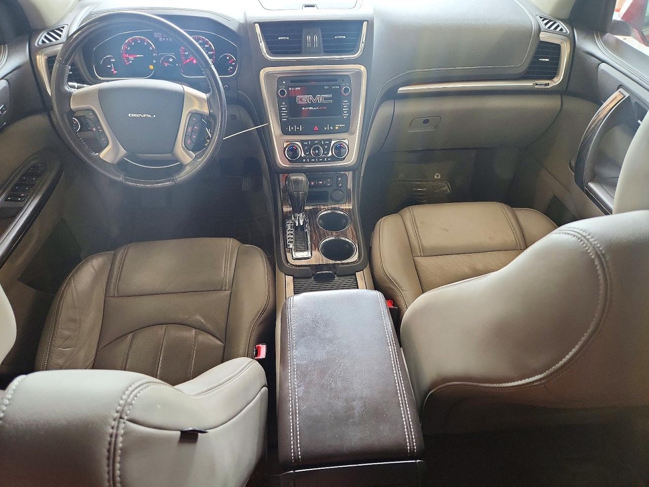 2014 Gmc Acadia Denali Red vin: 1GKKRTKD9EJ250682