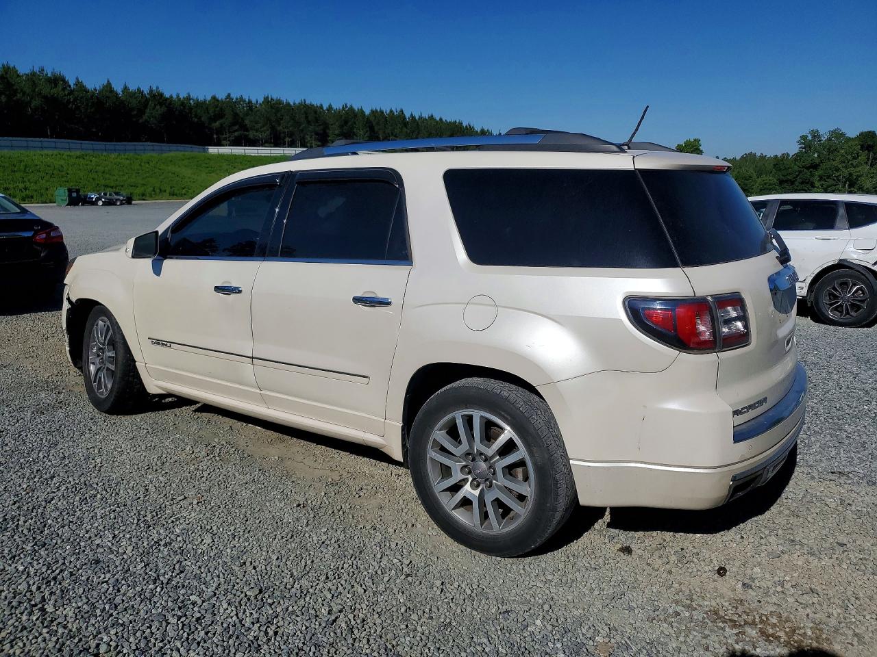 2014 Gmc Acadia Denali Белый vin: 1GKKRTKD9EJ264954