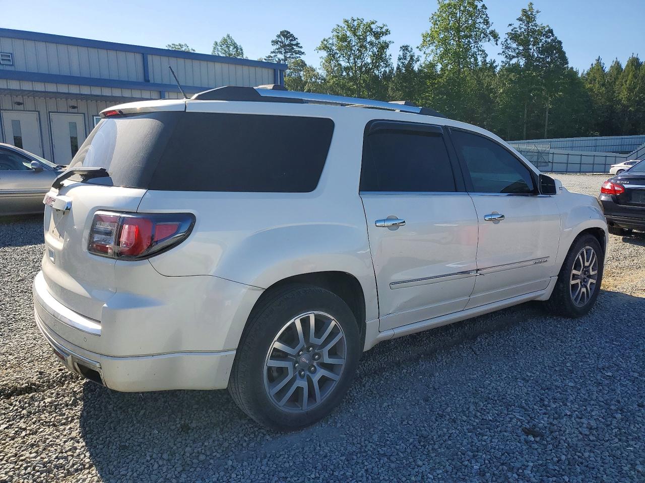 2014 Gmc Acadia Denali Белый vin: 1GKKRTKD9EJ264954