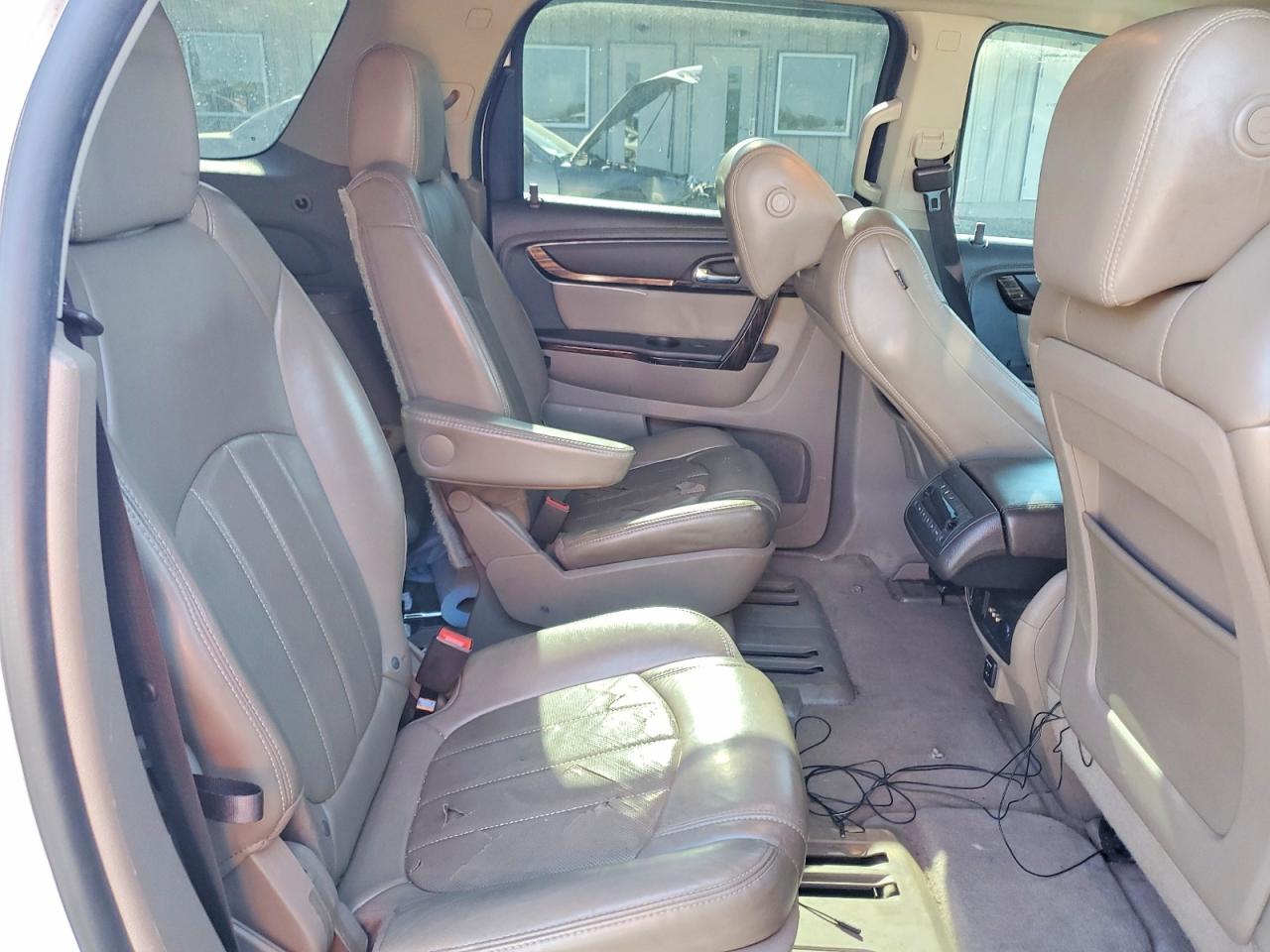 2014 Gmc Acadia Denali Белый vin: 1GKKRTKD9EJ264954