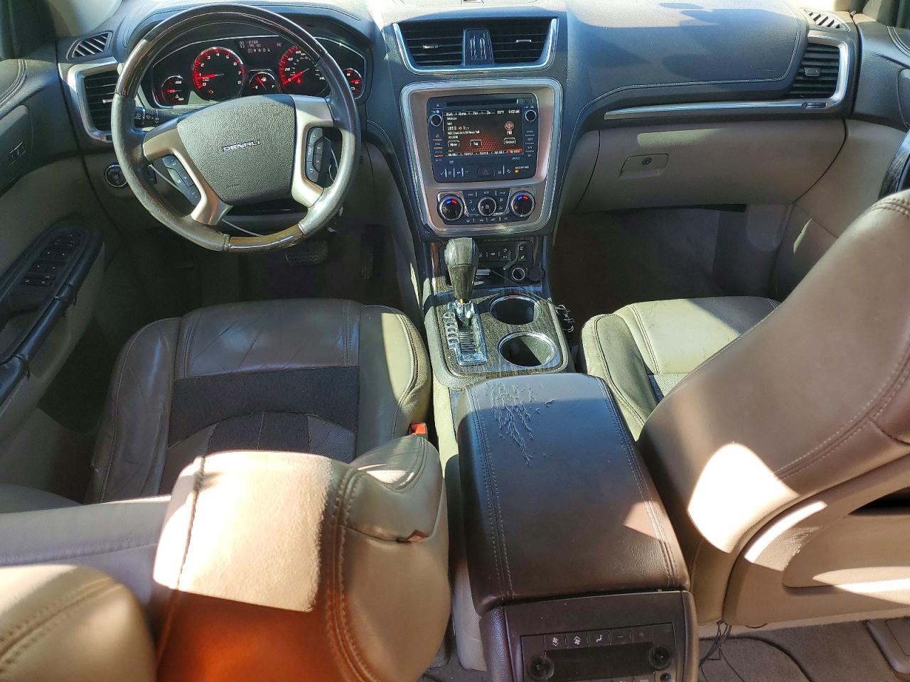2014 Gmc Acadia Denali Белый vin: 1GKKRTKD9EJ264954