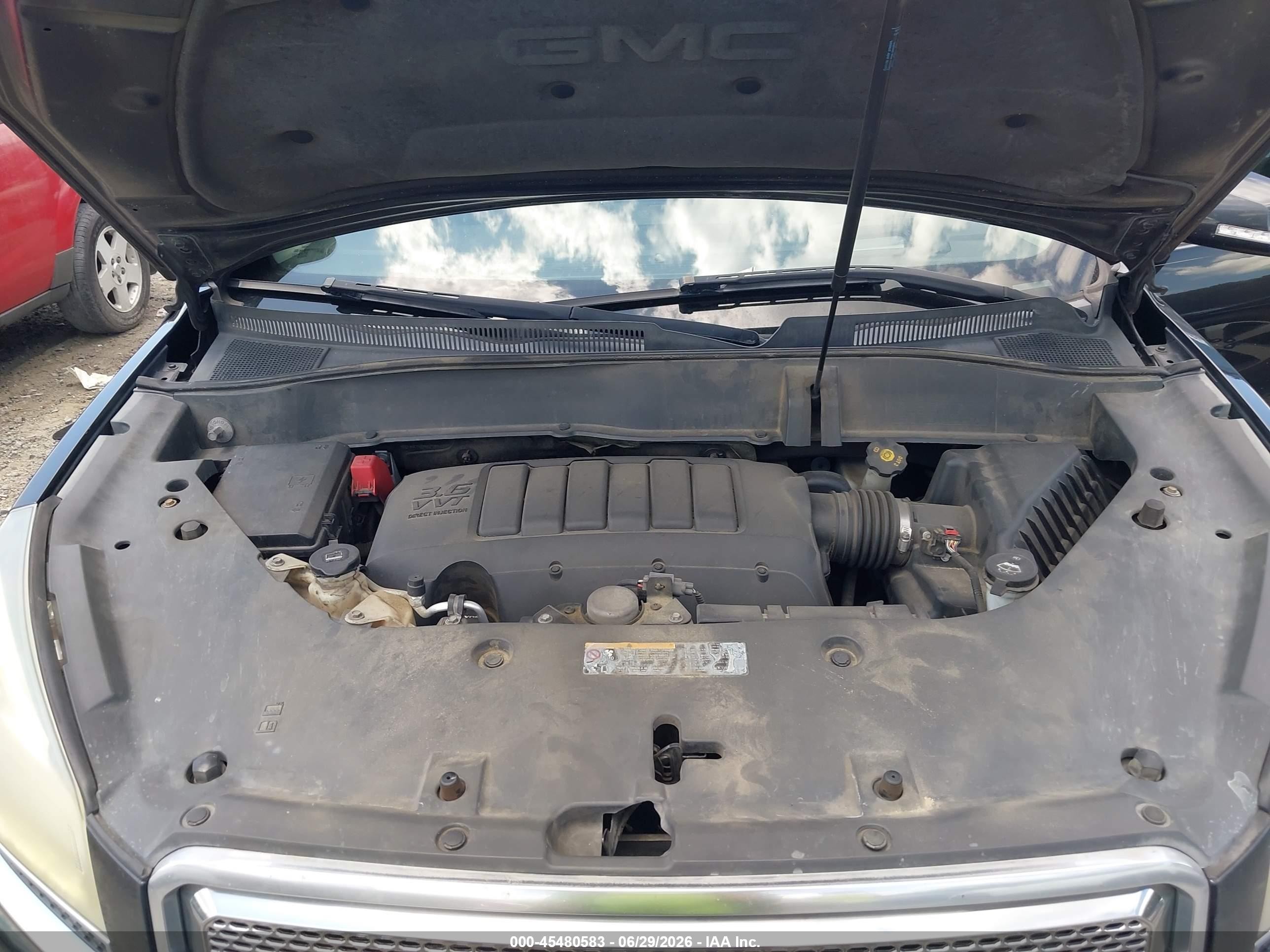 2014 Gmc Acadia Denali Black vin: 1GKKRTKD9EJ292589