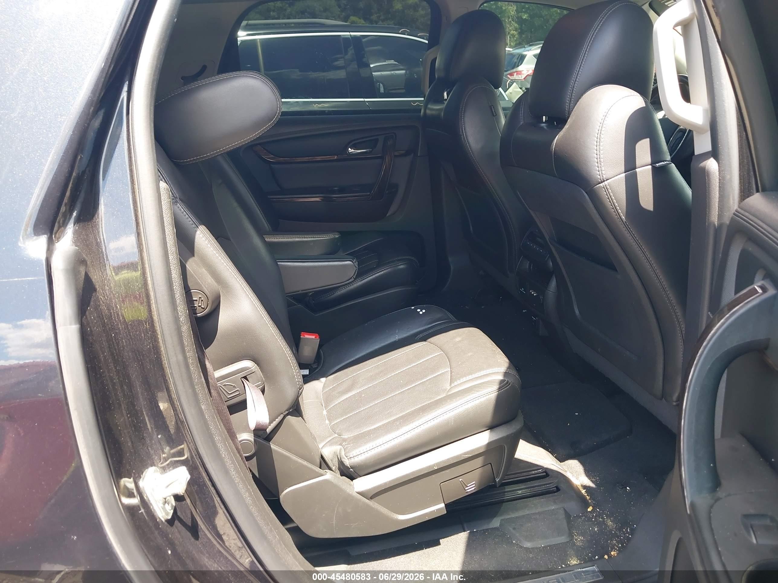 2014 Gmc Acadia Denali Black vin: 1GKKRTKD9EJ292589
