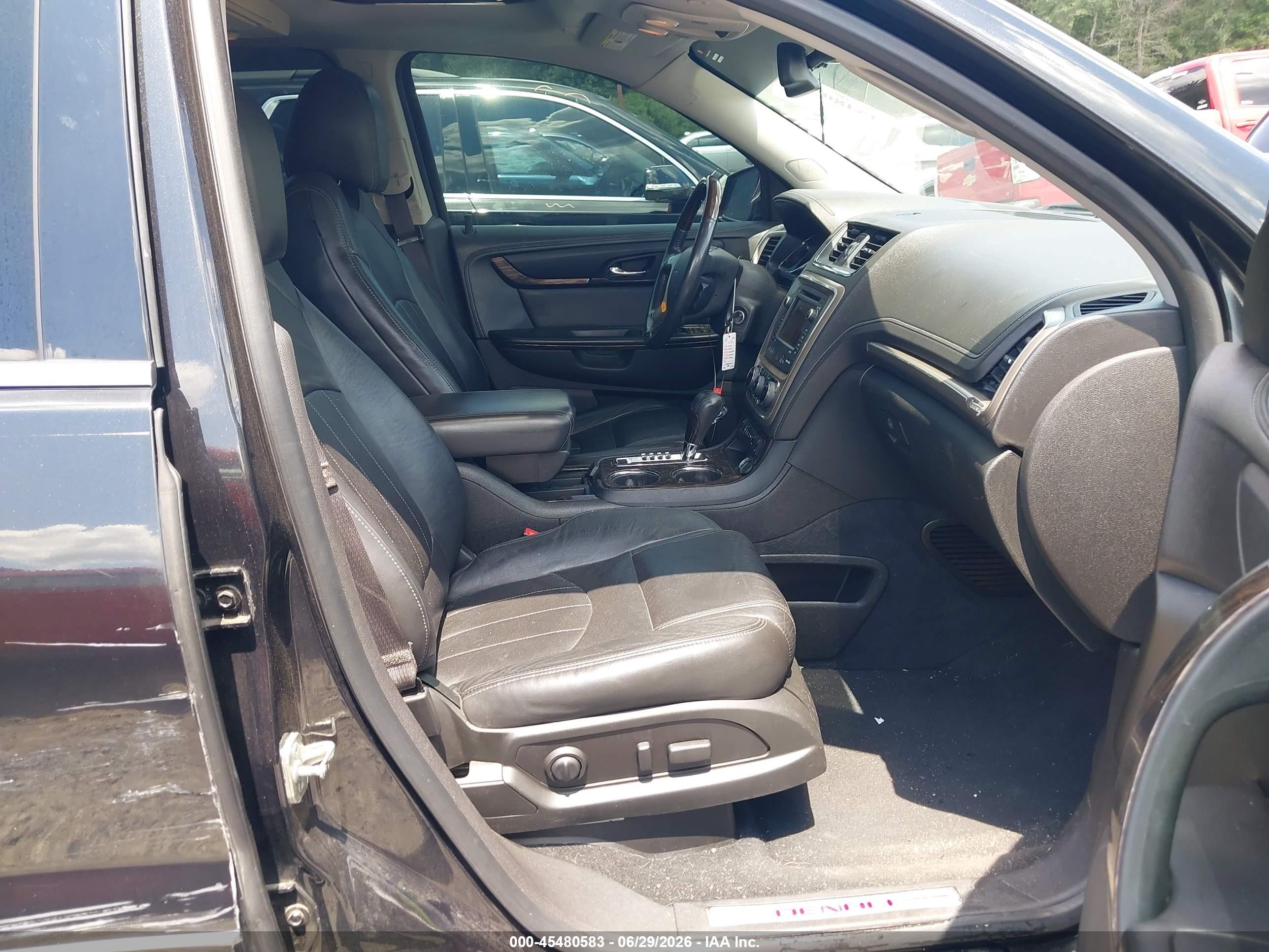 2014 Gmc Acadia Denali Black vin: 1GKKRTKD9EJ292589