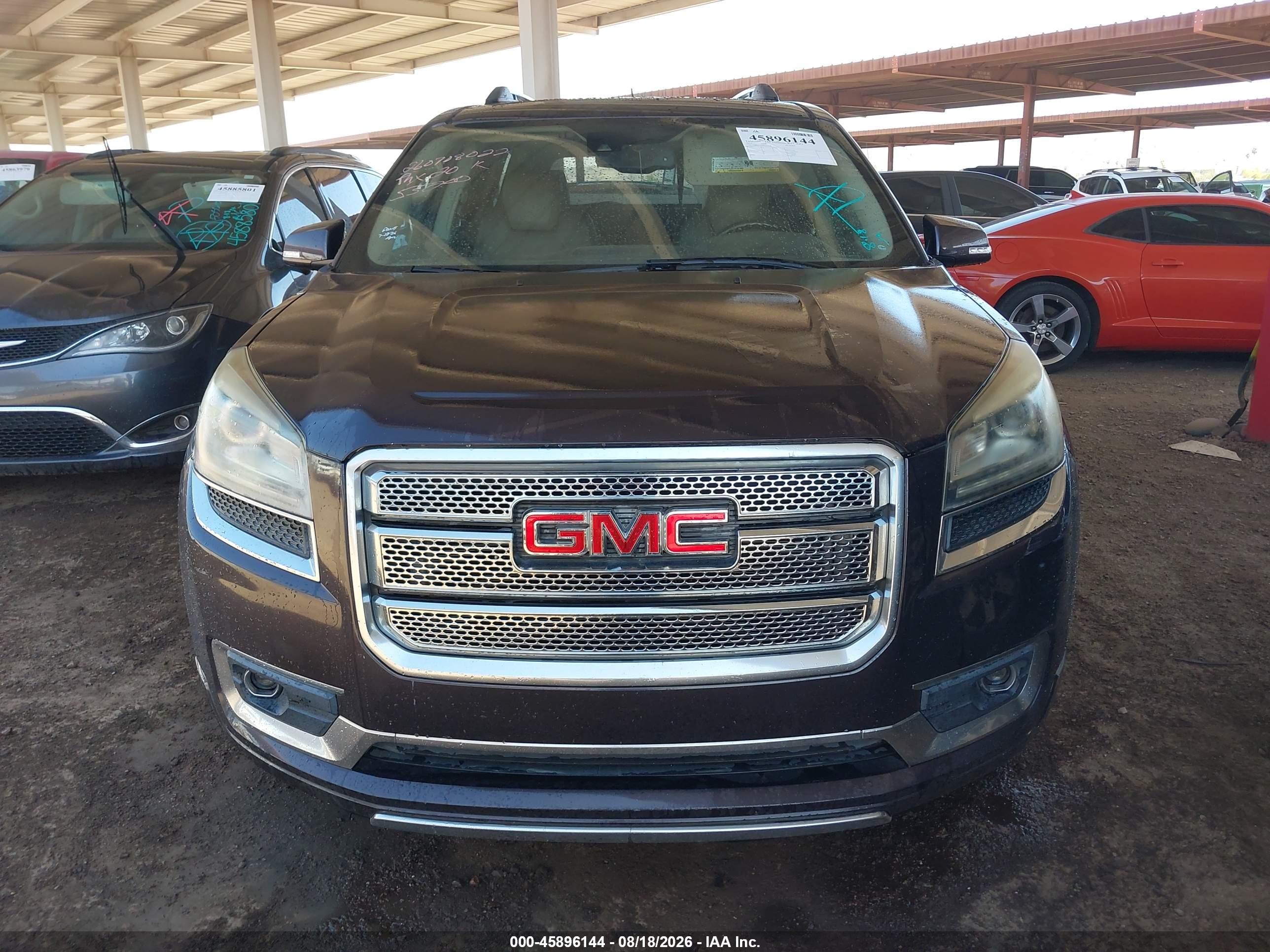 2015 Gmc Acadia Denali Gray vin: 1GKKRTKD9FJ217358