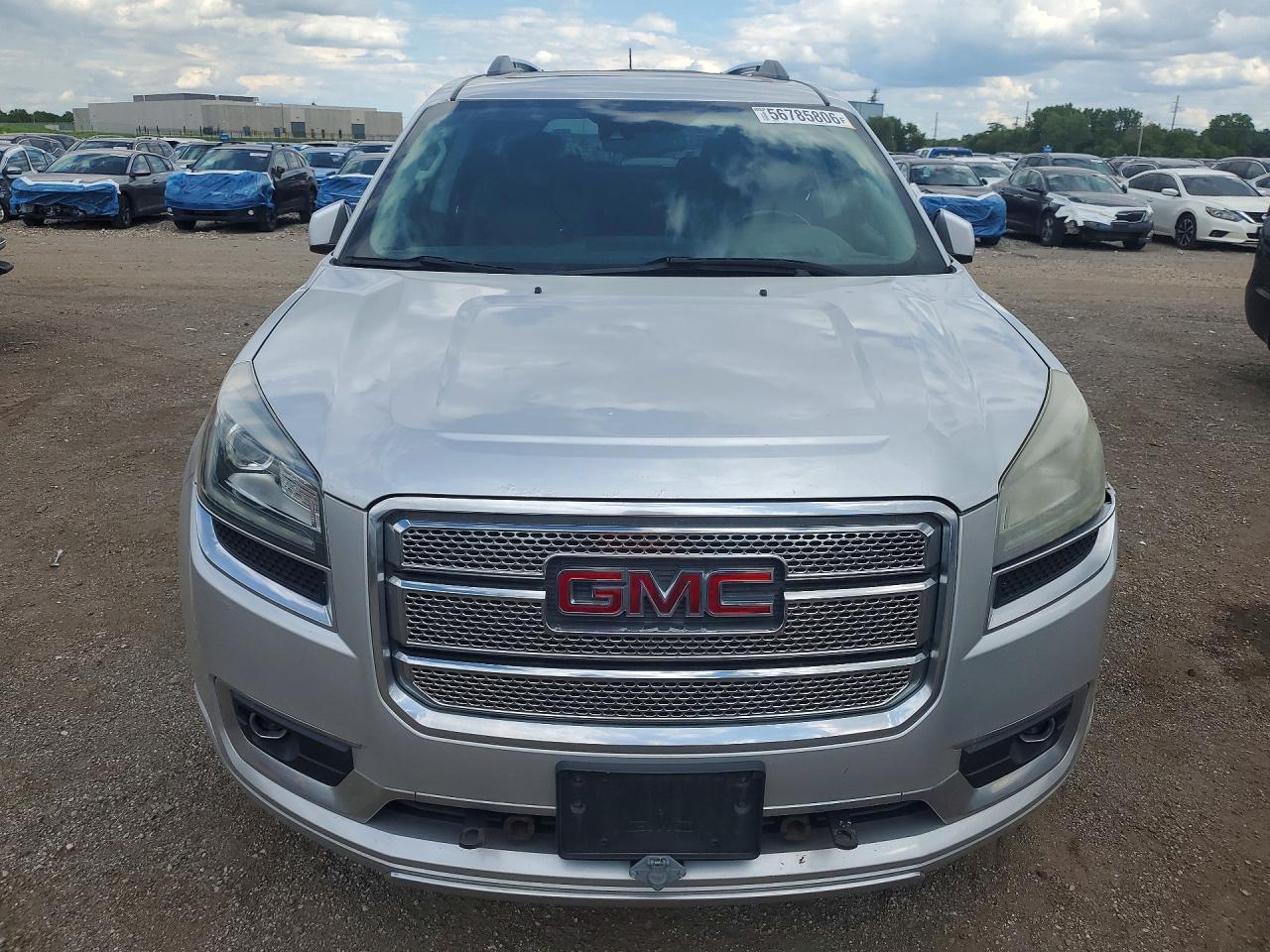 2015 Gmc Acadia Denali Silver vin: 1GKKRTKD9FJ223810