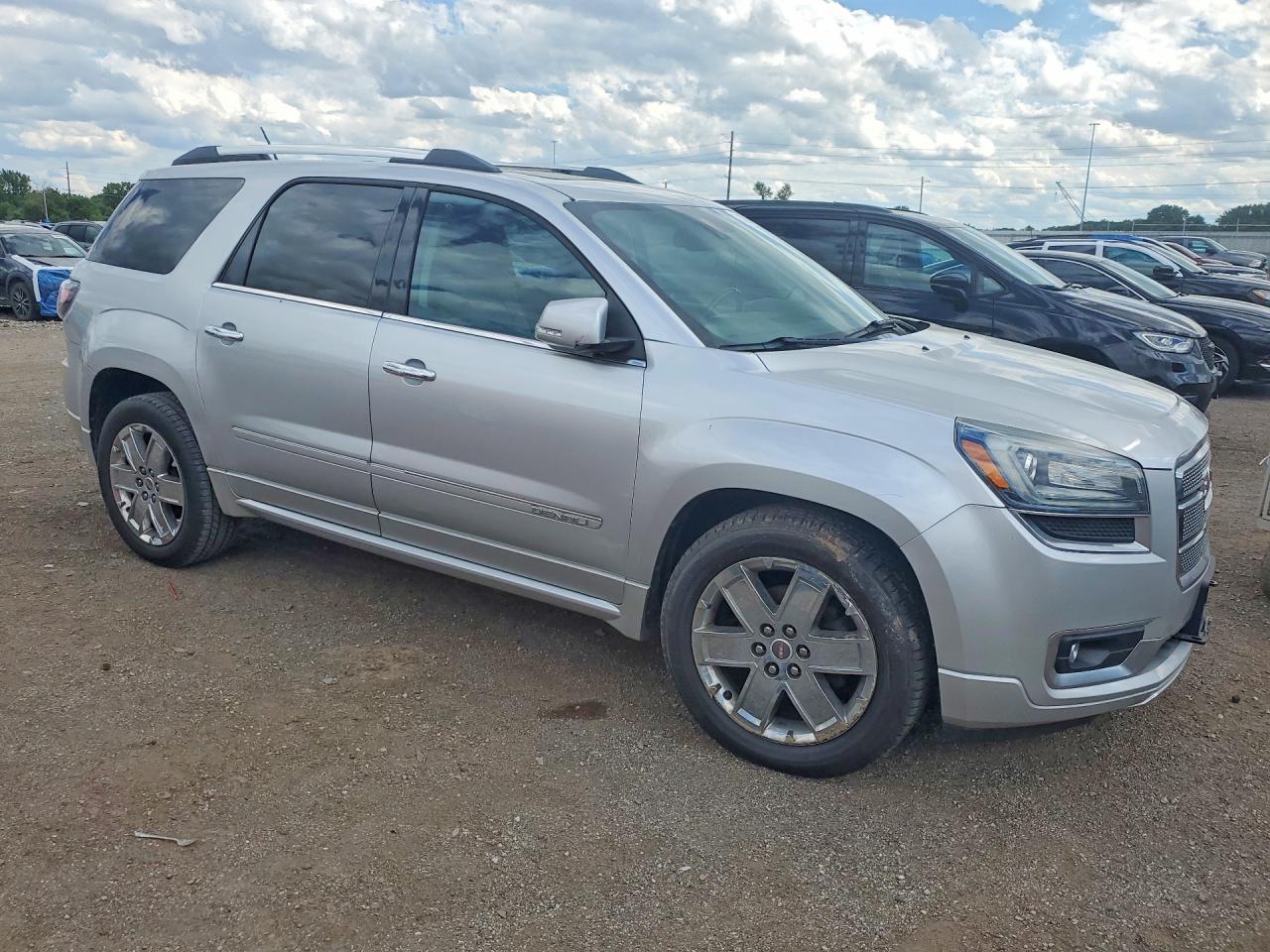 2015 Gmc Acadia Denali Silver vin: 1GKKRTKD9FJ223810