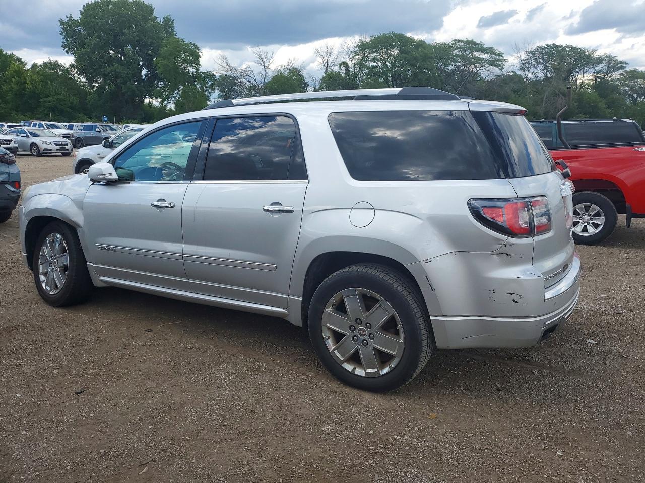 2015 Gmc Acadia Denali Silver vin: 1GKKRTKD9FJ223810