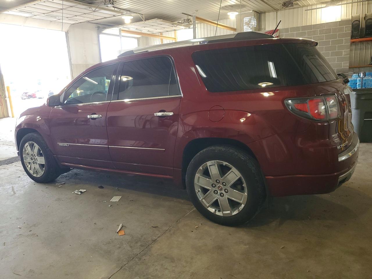 2015 Gmc Acadia Denali Burgundy vin: 1GKKRTKD9FJ245435