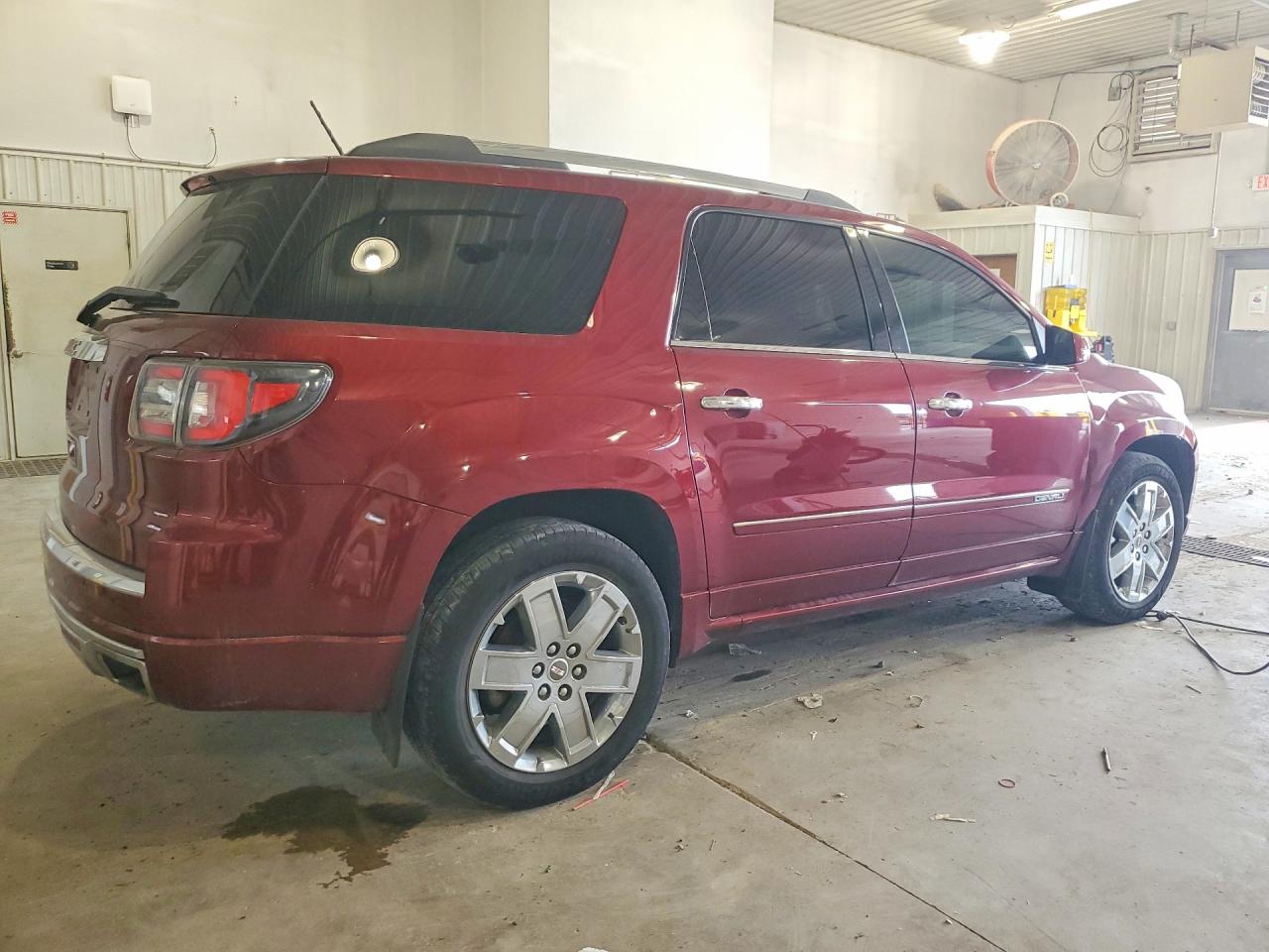 2015 Gmc Acadia Denali Burgundy vin: 1GKKRTKD9FJ245435