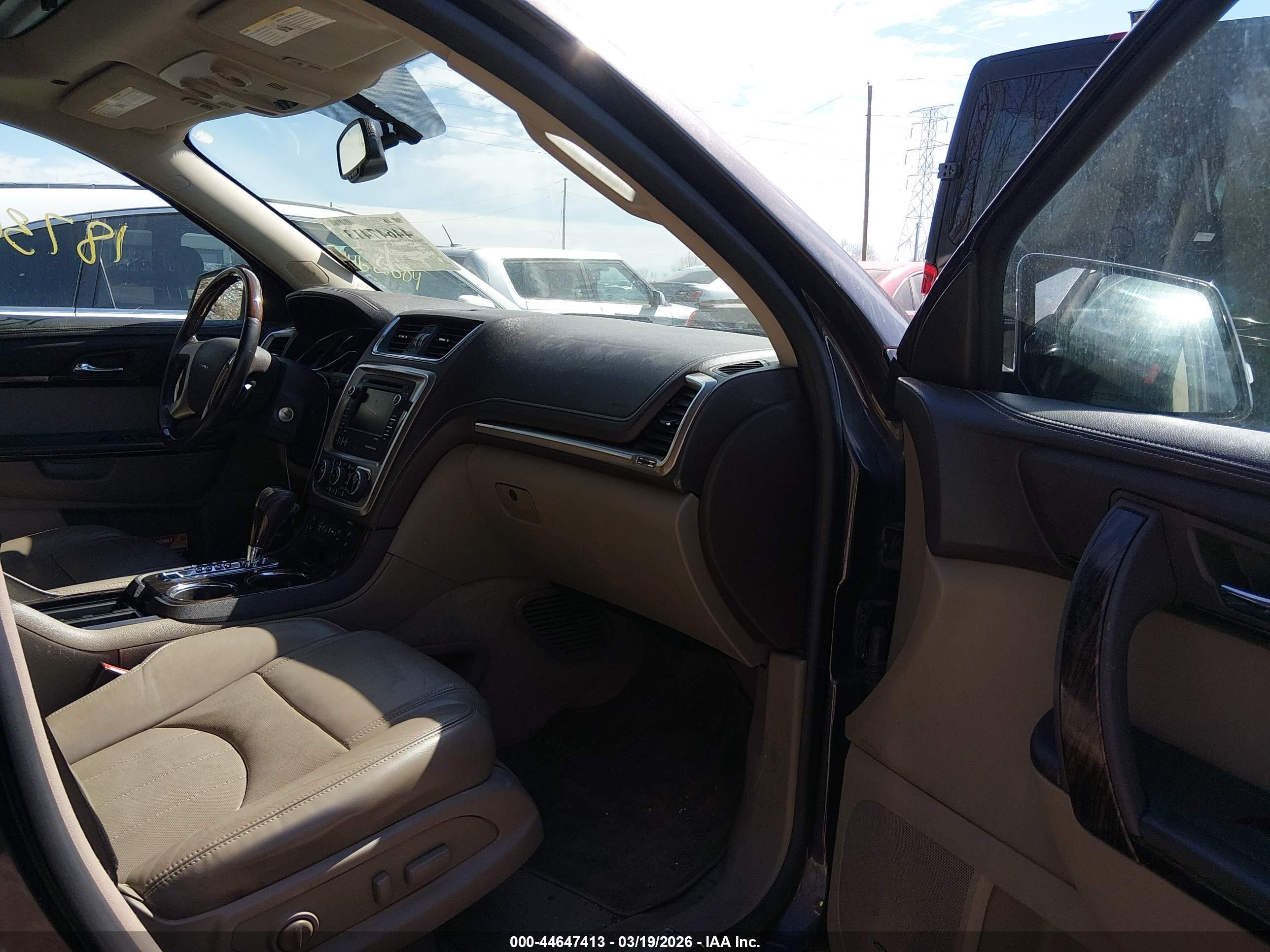 2013 Gmc Acadia Denali Gray vin: 1GKKRTKDXDJ236210