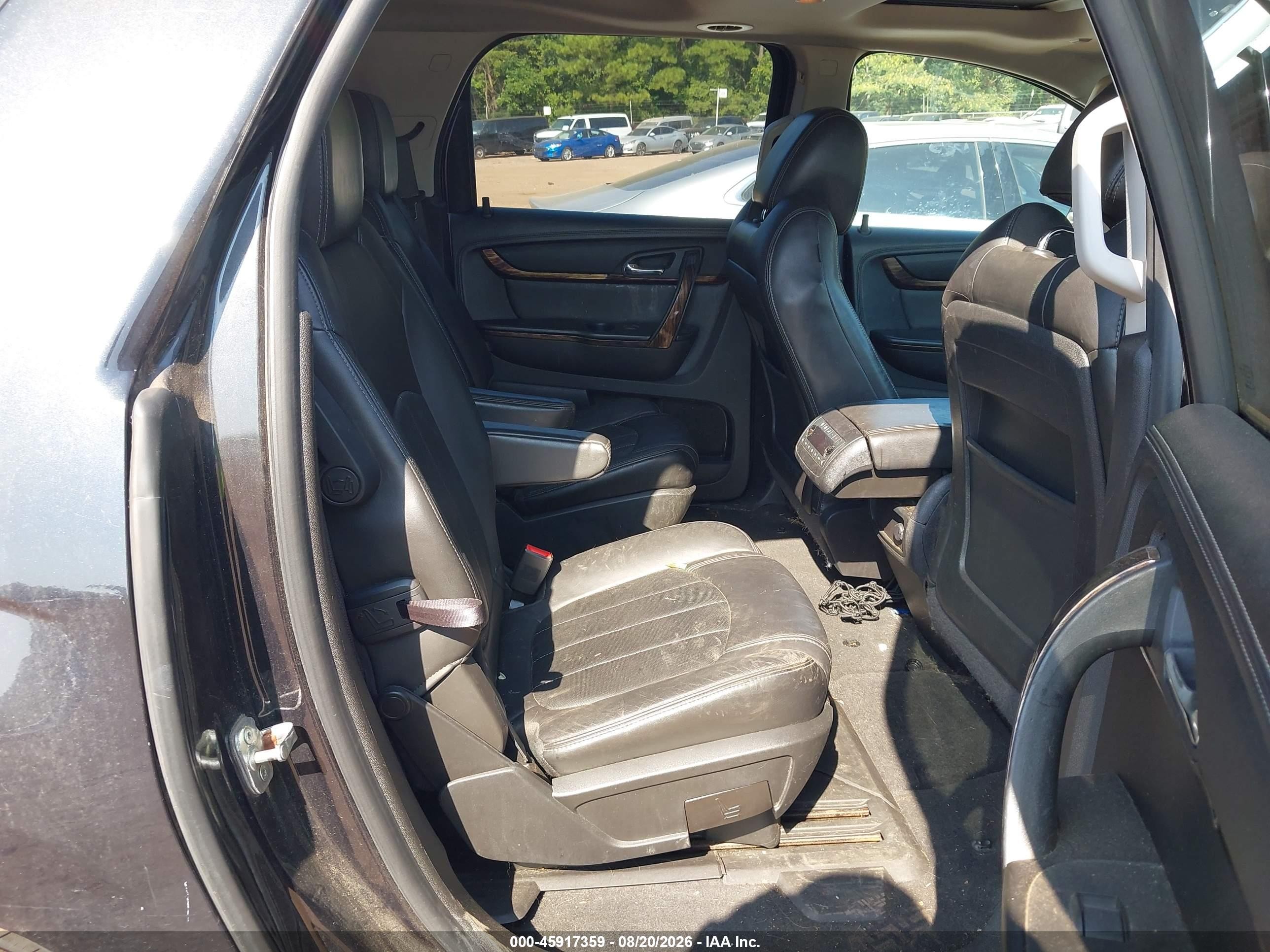 2013 Gmc Acadia Denali Black vin: 1GKKRTKDXDJ241360