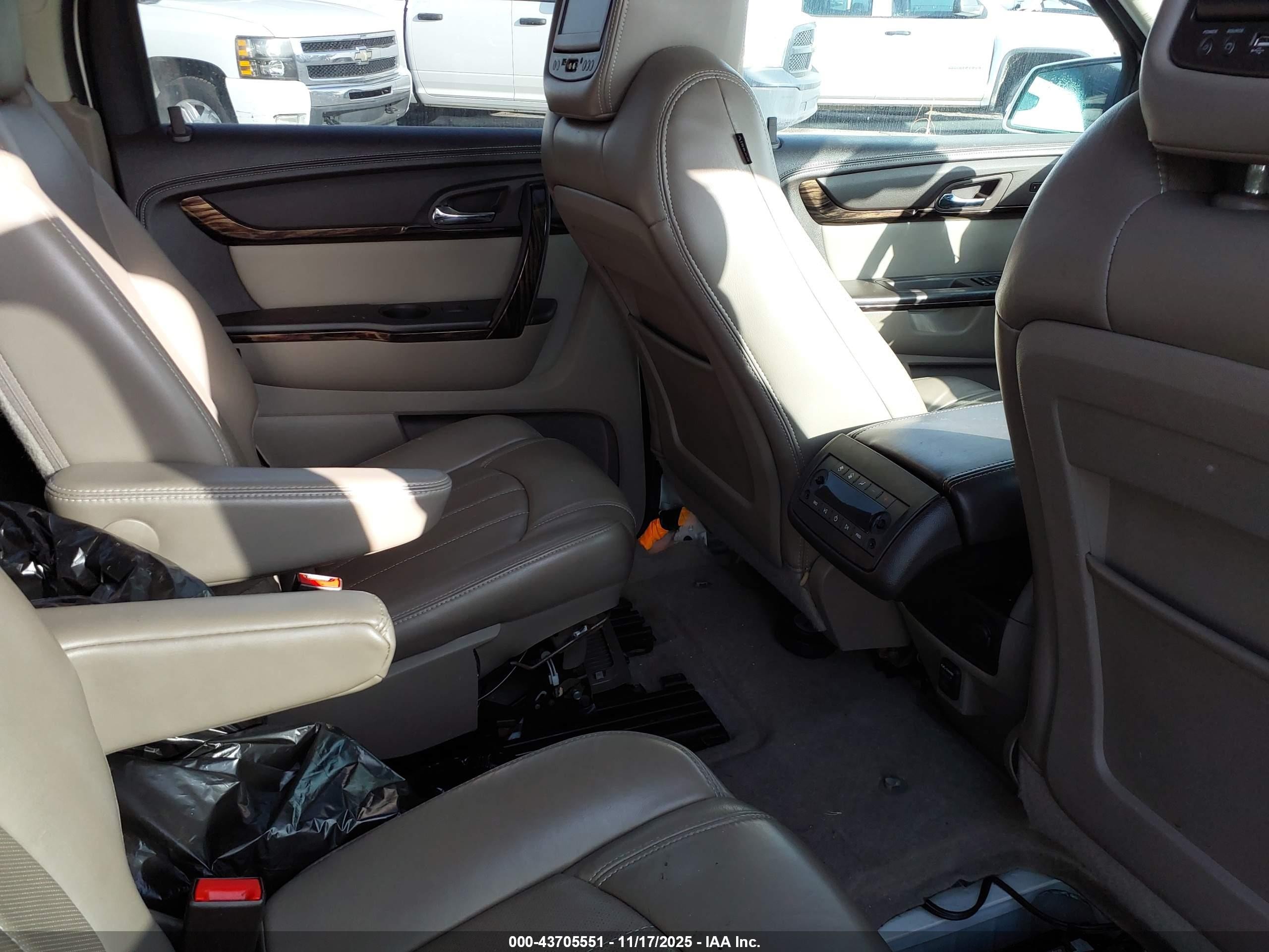 2014 Gmc Acadia Denali White vin: 1GKKRTKDXEJ143107