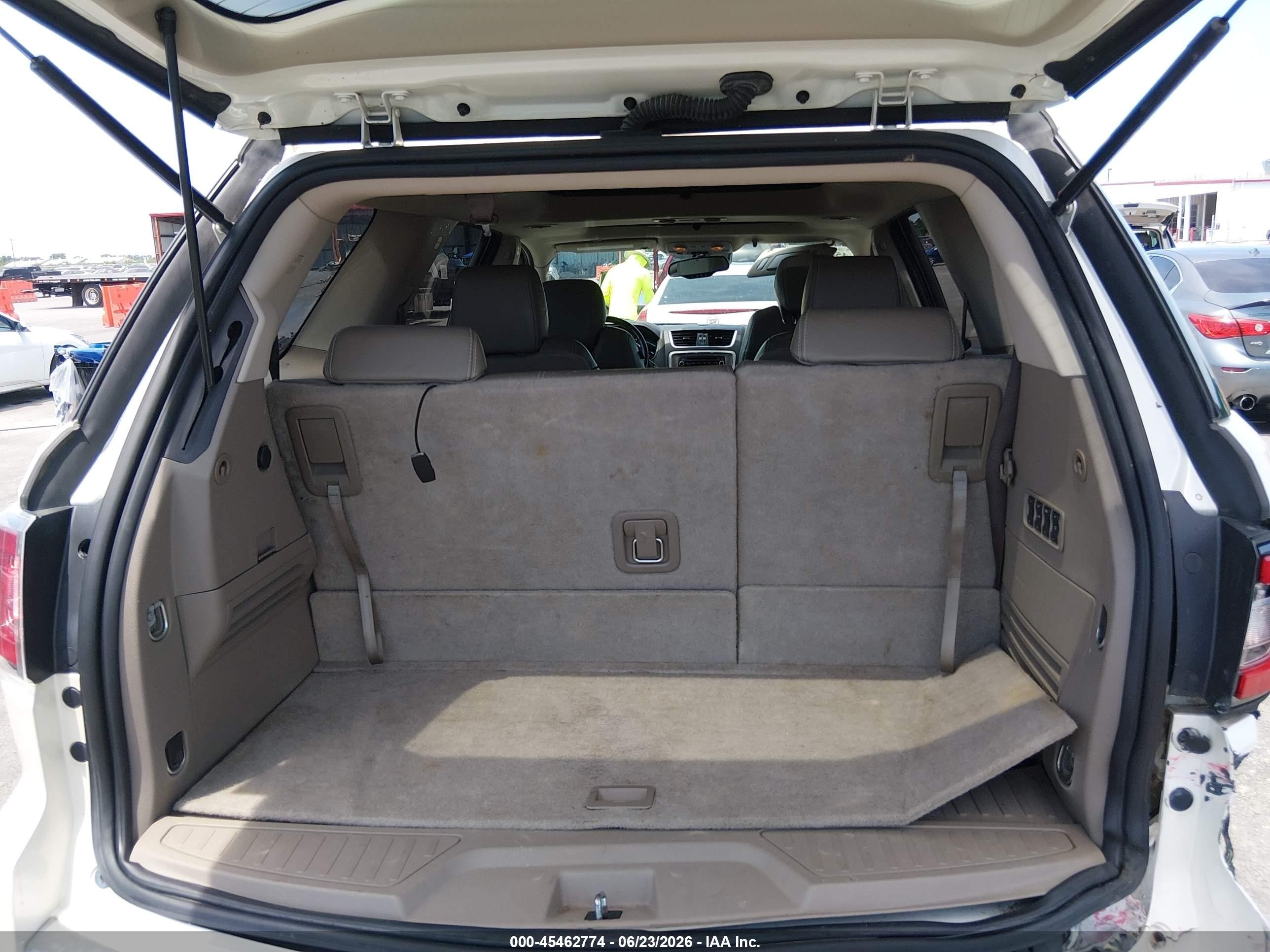 2014 Gmc Acadia Denali Белый vin: 1GKKRTKDXEJ151188