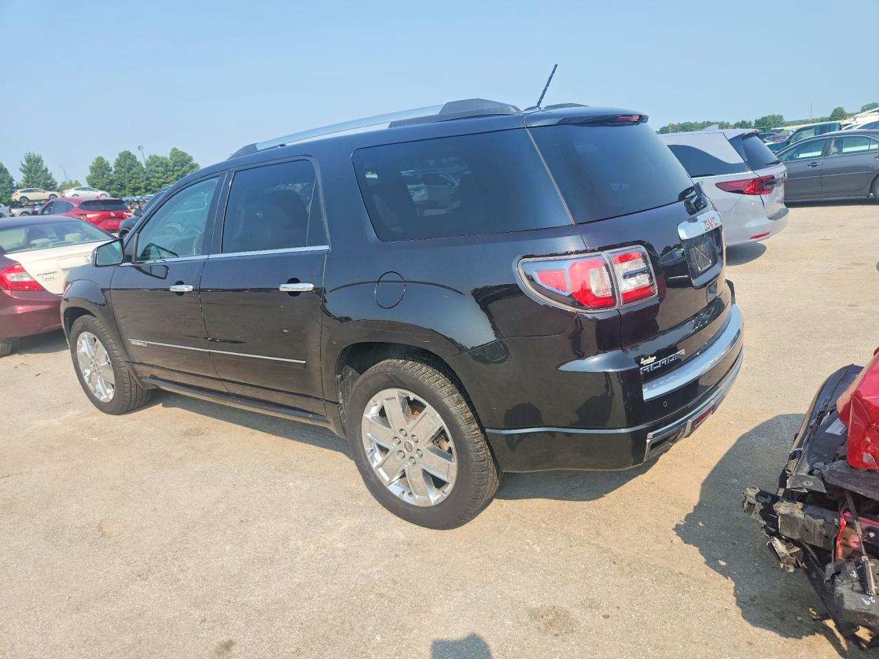 2014 Gmc Acadia Denali Black vin: 1GKKRTKDXEJ229064