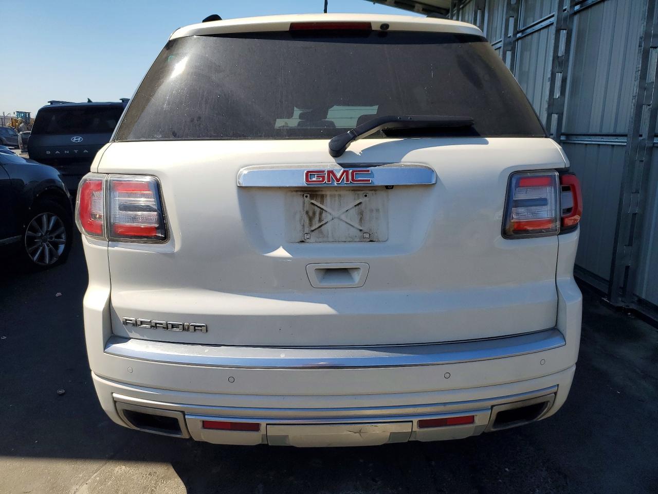 2015 Gmc Acadia Denali Белый vin: 1GKKRTKDXFJ123473